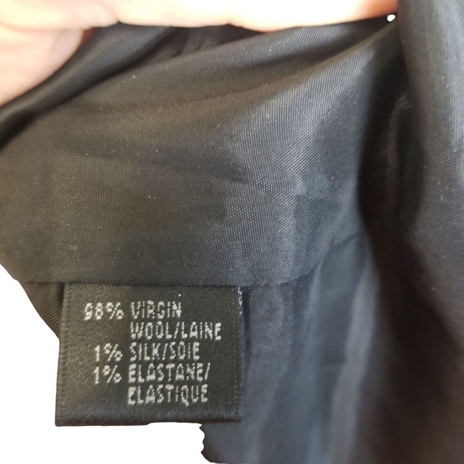 Lafayette 148 Lafayetter 148 Womens Wool Silk Trouser Pants 8 Quiet Luxury Size 30" / US 8 / IT 44 - 6 Thumbnail