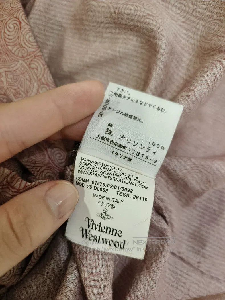 Vivienne Westwood Vivienne Westwood Vintage shirt with rare pattern, high de Size XS / US 0-2 / IT 36-38 - 3 Thumbnail