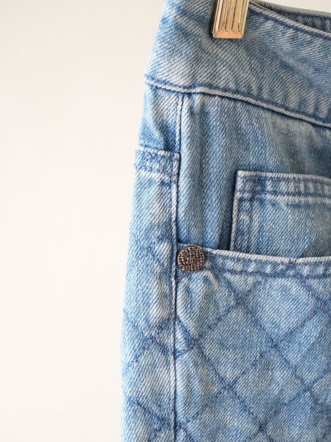 Chanel Chanel Blue Denim Jeans Size 25" / US 0 / IT 36 - 8 Thumbnail
