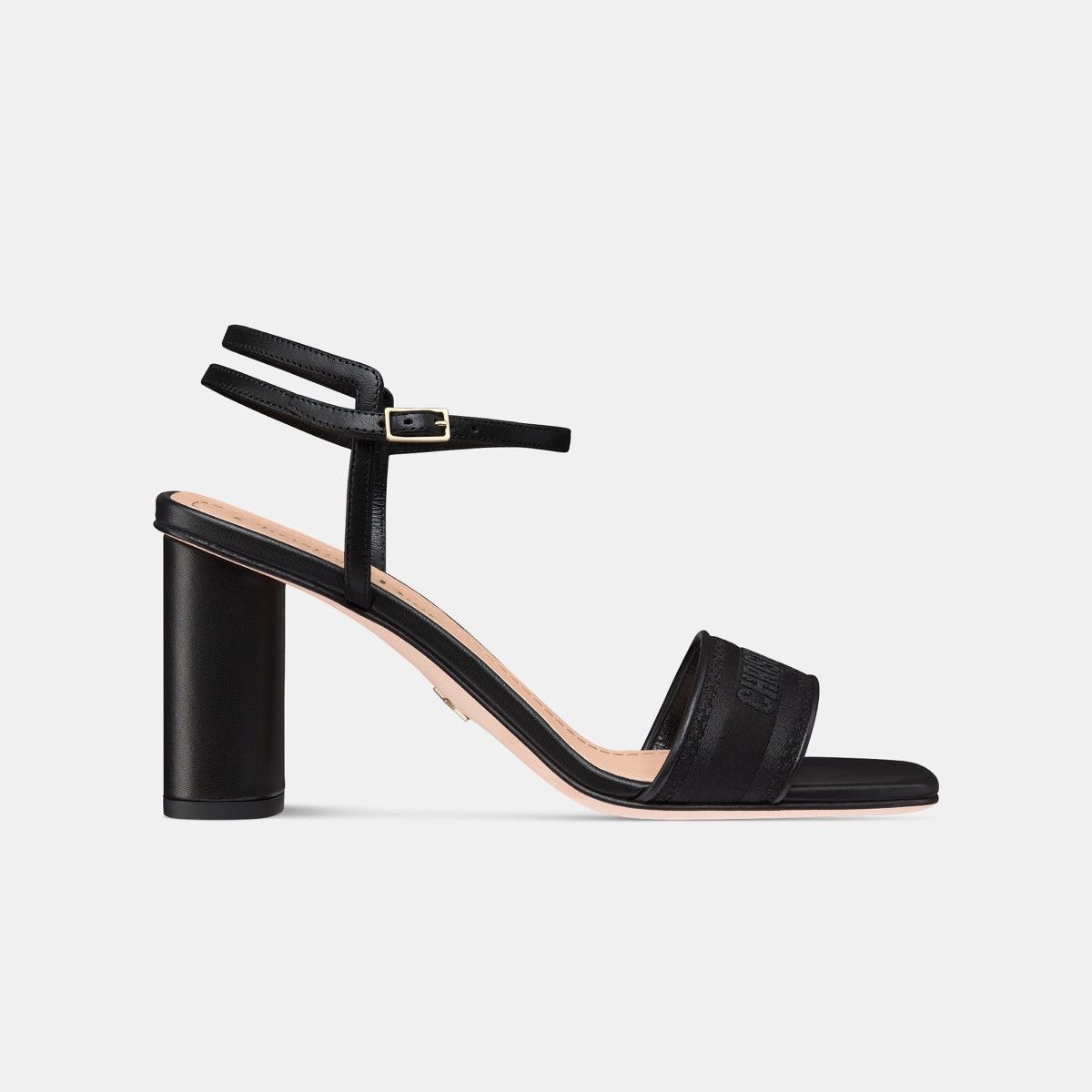 Dior o1bcso1str0226 Dway Heeled Sandal in Black Size US 6 / IT 36 - 1 Thumbnail