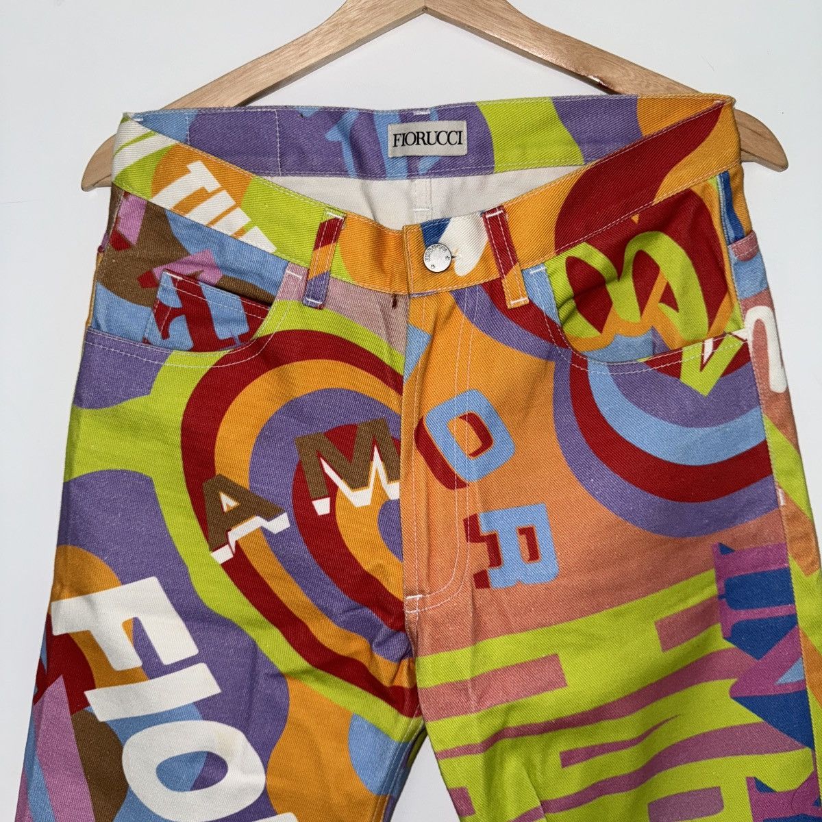 Fiorucci Fiorucci x Lakwena print jeans Size 30" / US 8 / IT 44 - 3 Thumbnail