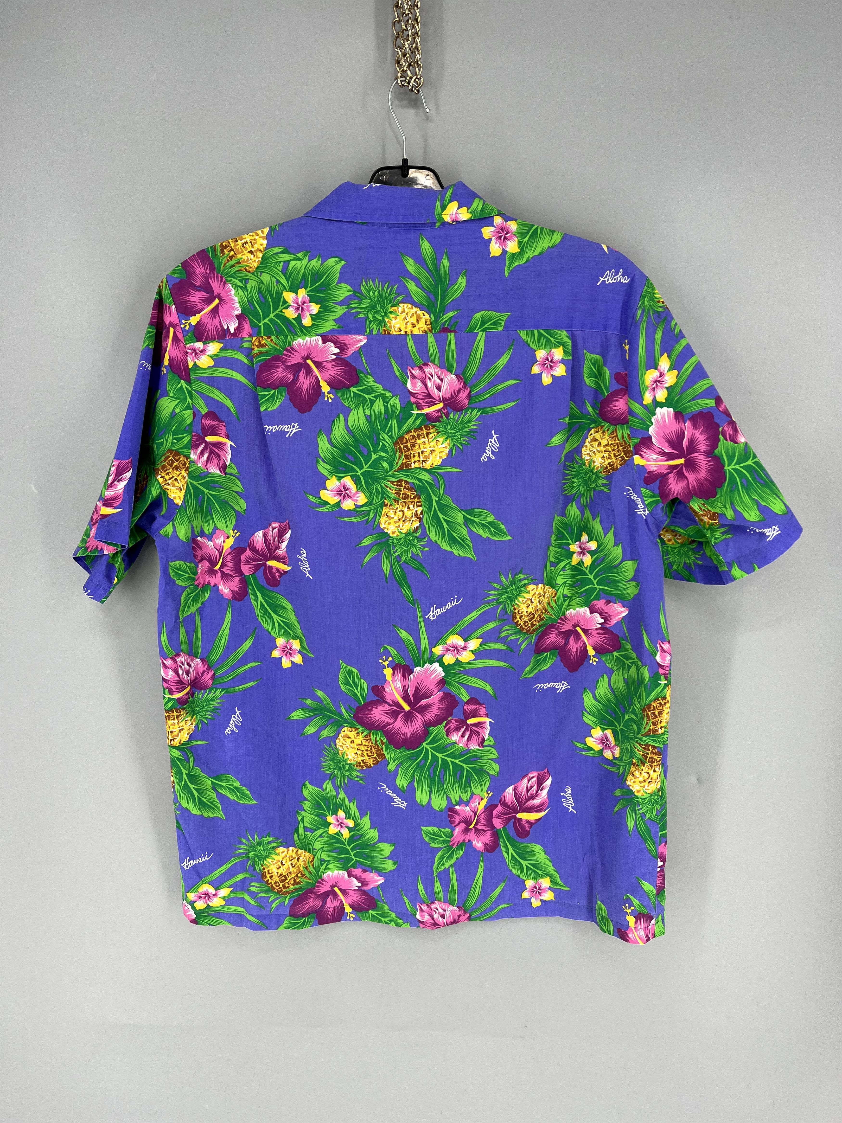 Vintage Vintage Y2K Art Streetwear Hawaiian Travis Scott style Size US XXL / EU 58 / 5 - 8 Thumbnail