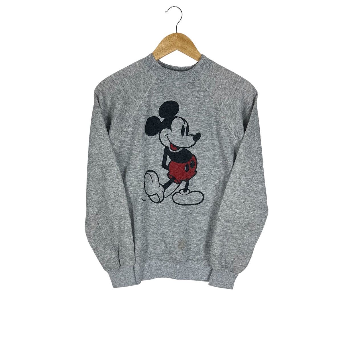 Mickey Mouse VINTAGE 80s MICKEY MOUSE DISNEY SWEATSHIRT Size US M / EU 48-50 / 2 - 1 Thumbnail