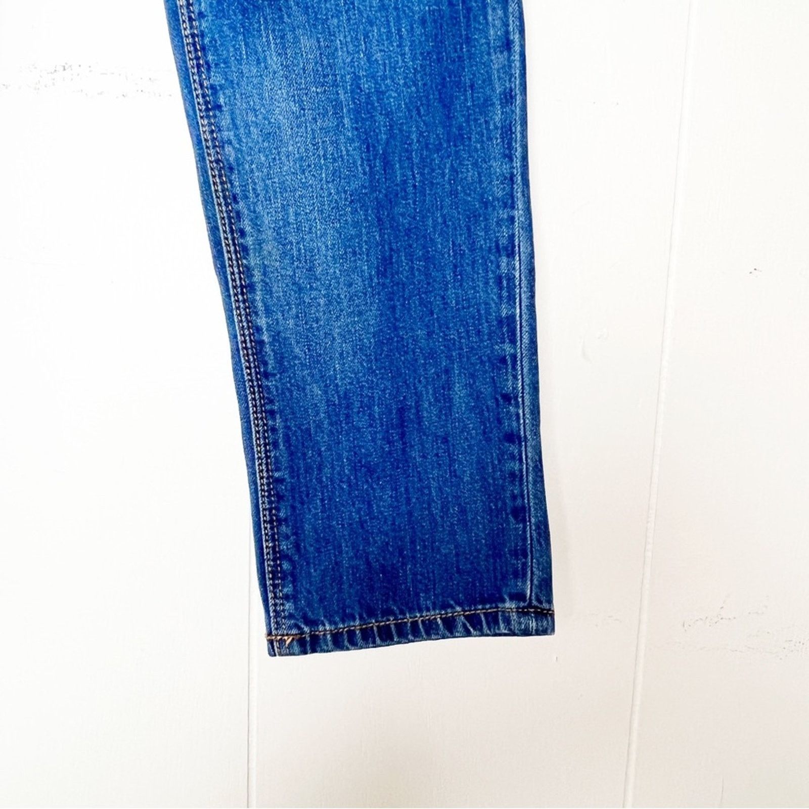 American Eagle Outfitters AEO Button-fly Distressed Patchwork Skinny Jeans Women 2 Size 26" / US 2 / IT 38 - 4 Thumbnail