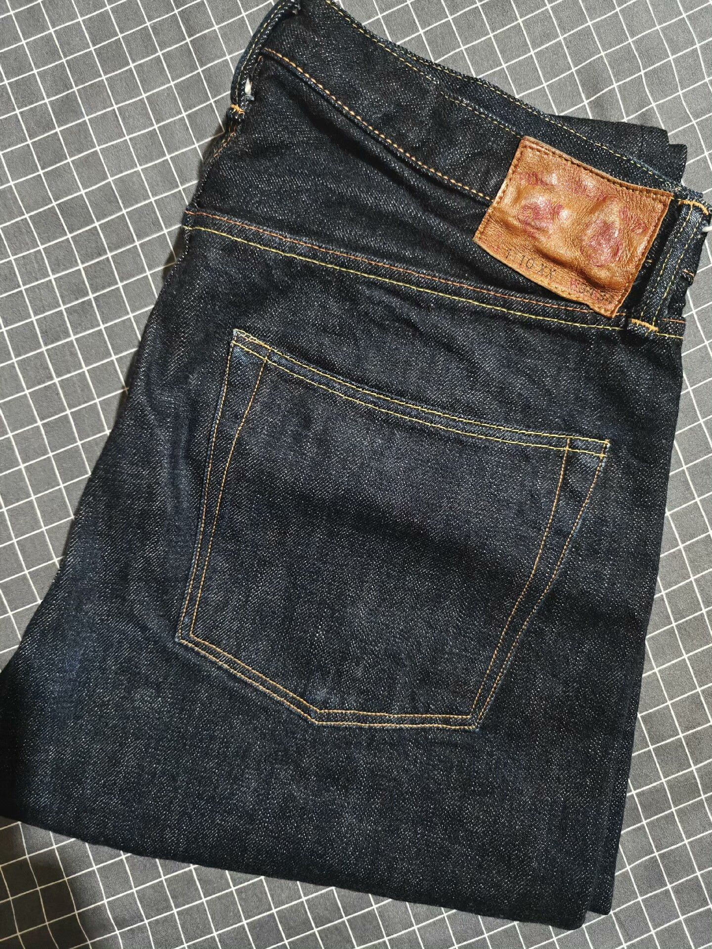 Full Count & Co. FULLCOUNT 1110XX High-Waist Tapered Raw Jeans Size US 34 / EU 50 - 1 Thumbnail