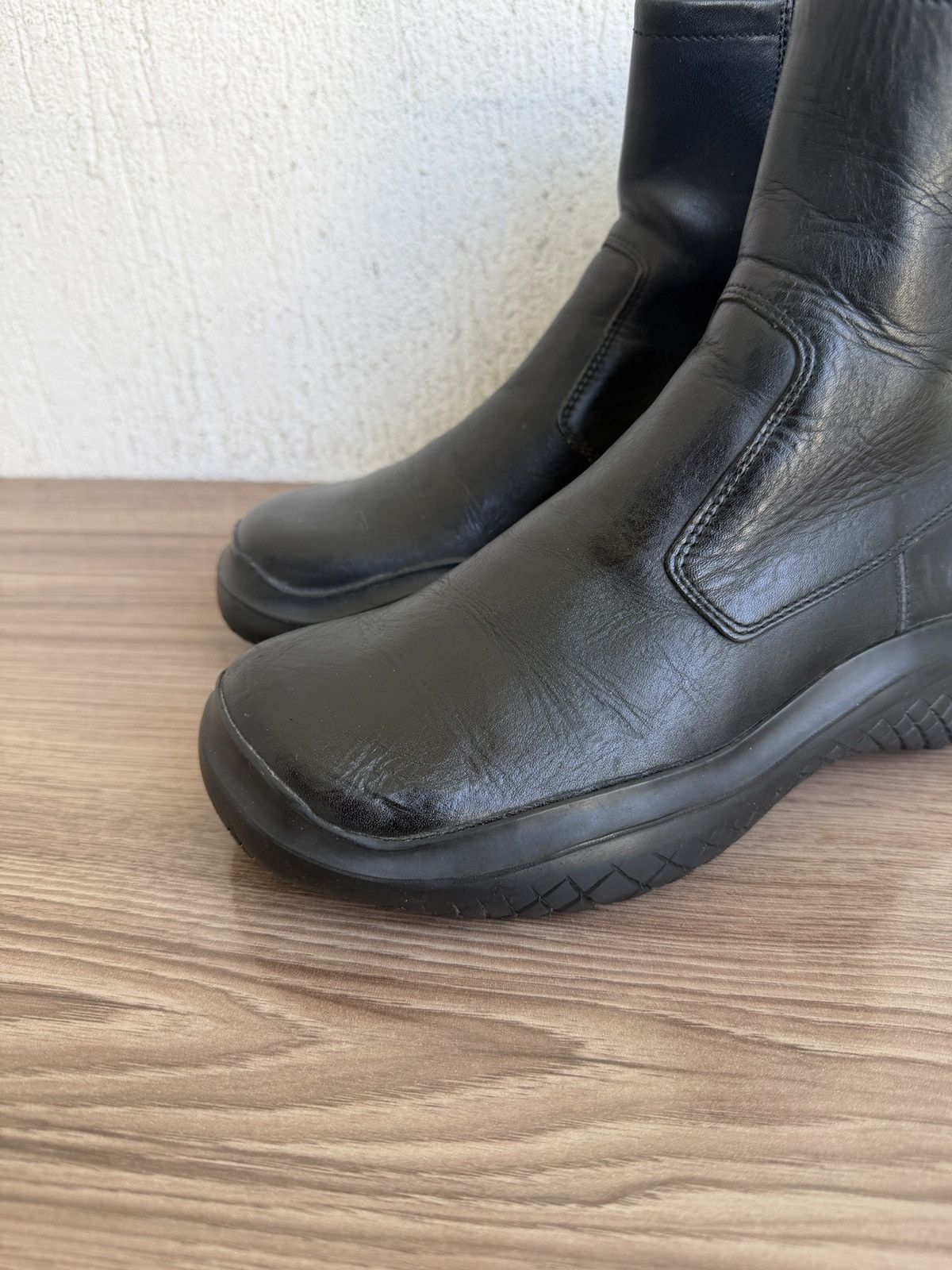 Prada Aw 1999 vibram runaway Boots Size US 5.5 / EU 38 - 4 Thumbnail