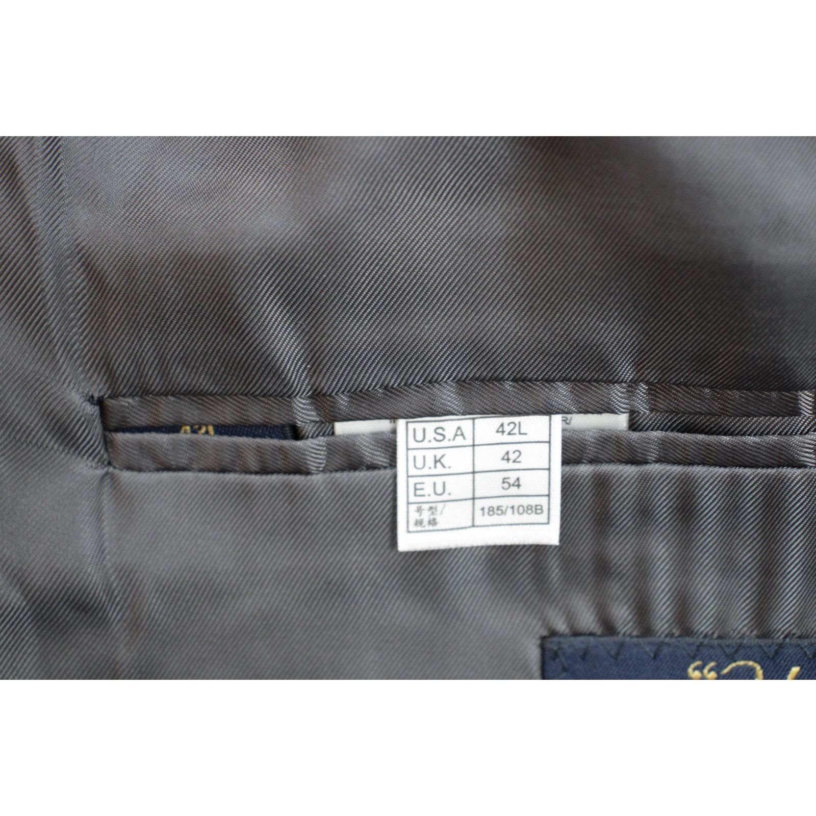 Brooks Brothers Brooks Brothers 346 Blazer Mens 42L Gray Herringbone Wool Size 42L - 6 Thumbnail