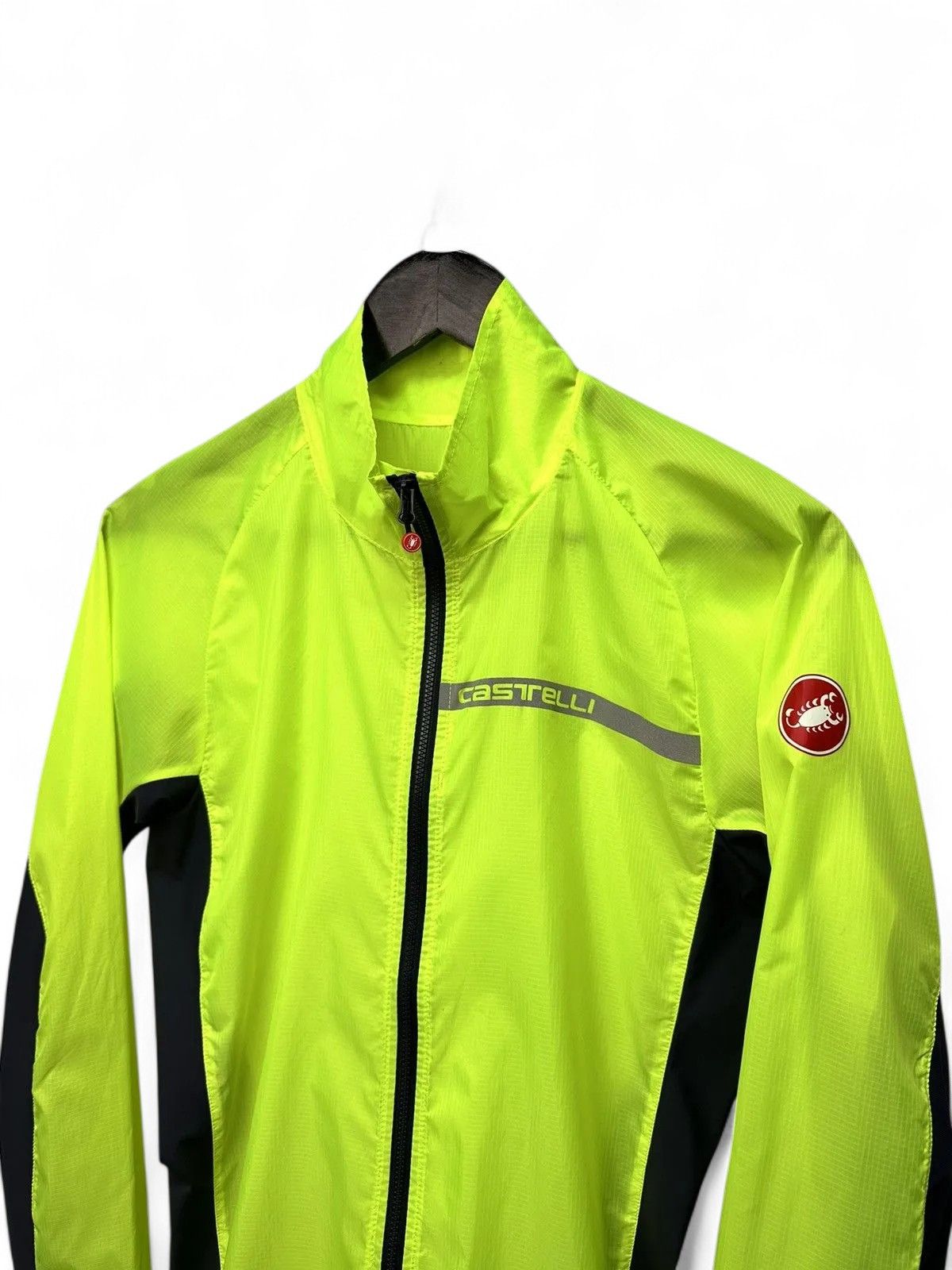 Rapha Castelli Neon Green Cycling Tech Jacket Windbreaker Roadwear Size US S / EU 44-46 / 1 - 2 Thumbnail
