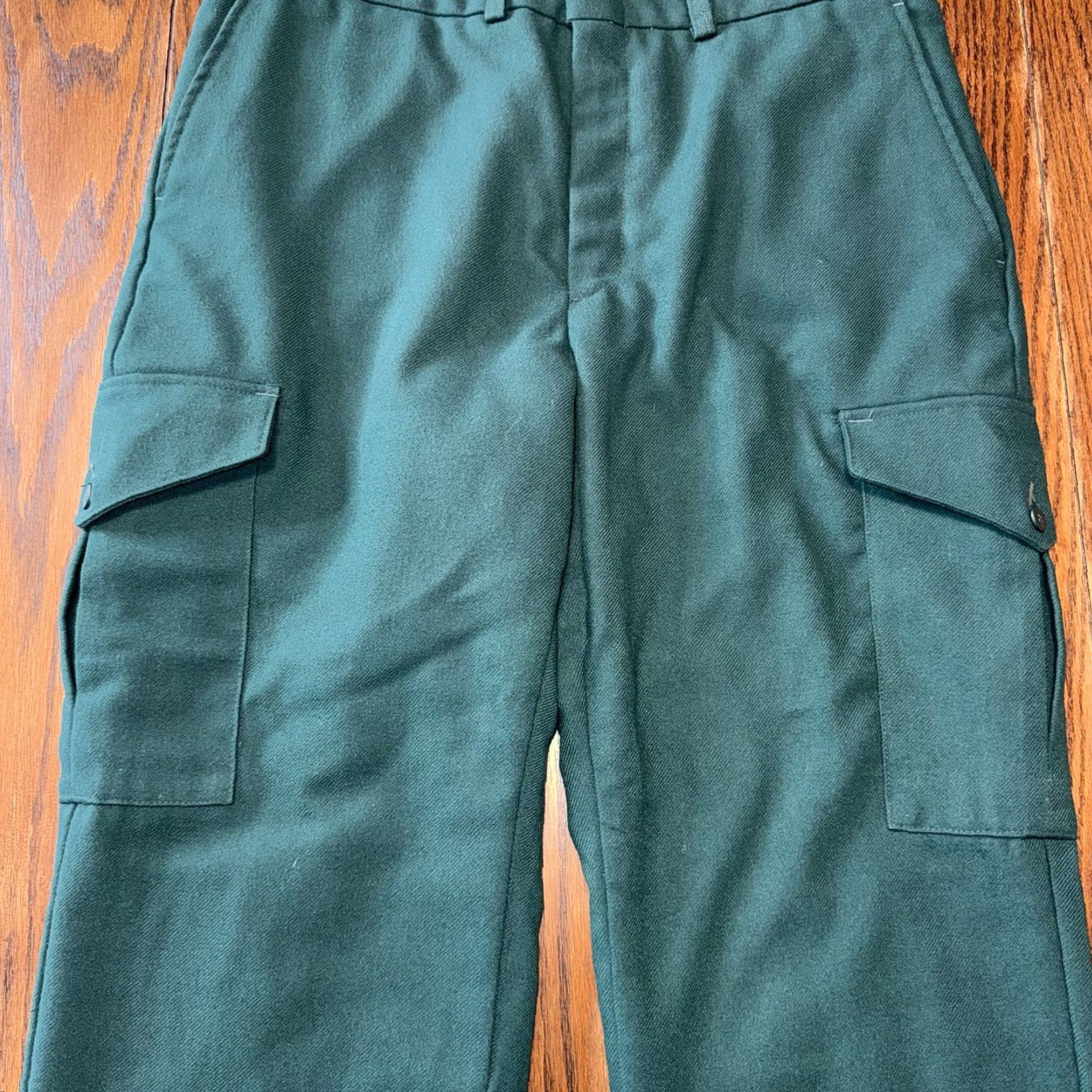 Vintage VINTAGE LL Bean Pants Mens 38x29 Green Heavy Field Hunting Logger Trousers Size US 38 / EU 54 - 3 Thumbnail