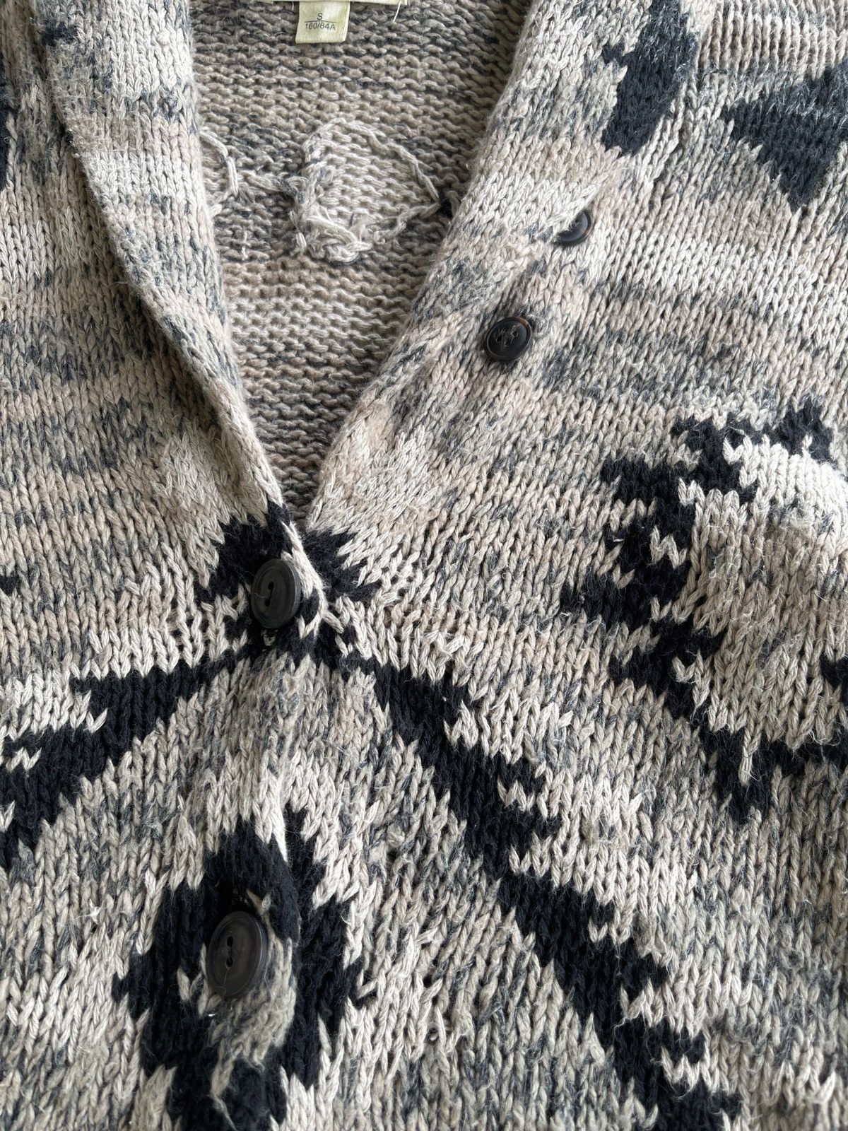 Denim & Supply Ralph Lauren RL Cable Knit Native Cardigan Size US S / EU 44-46 / 1 - 8 Thumbnail
