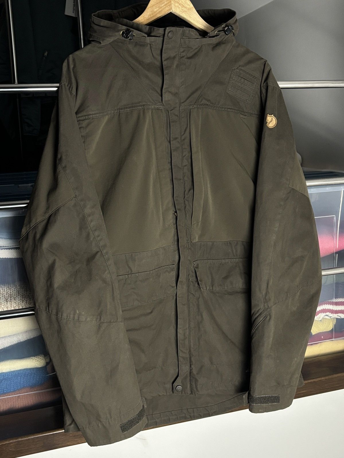 Fjallraven Fjallraven Lappland Hybrid Military Army Cargo Jacket G-1000 Size US XL / EU 56 / 4 - 2 Thumbnail