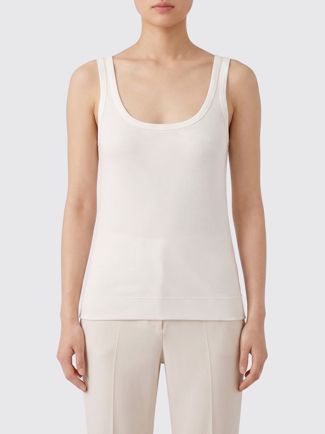 Max Mara Max Mara T-Shirt Woman White Size S / US 4 / IT 40 - 1 Thumbnail