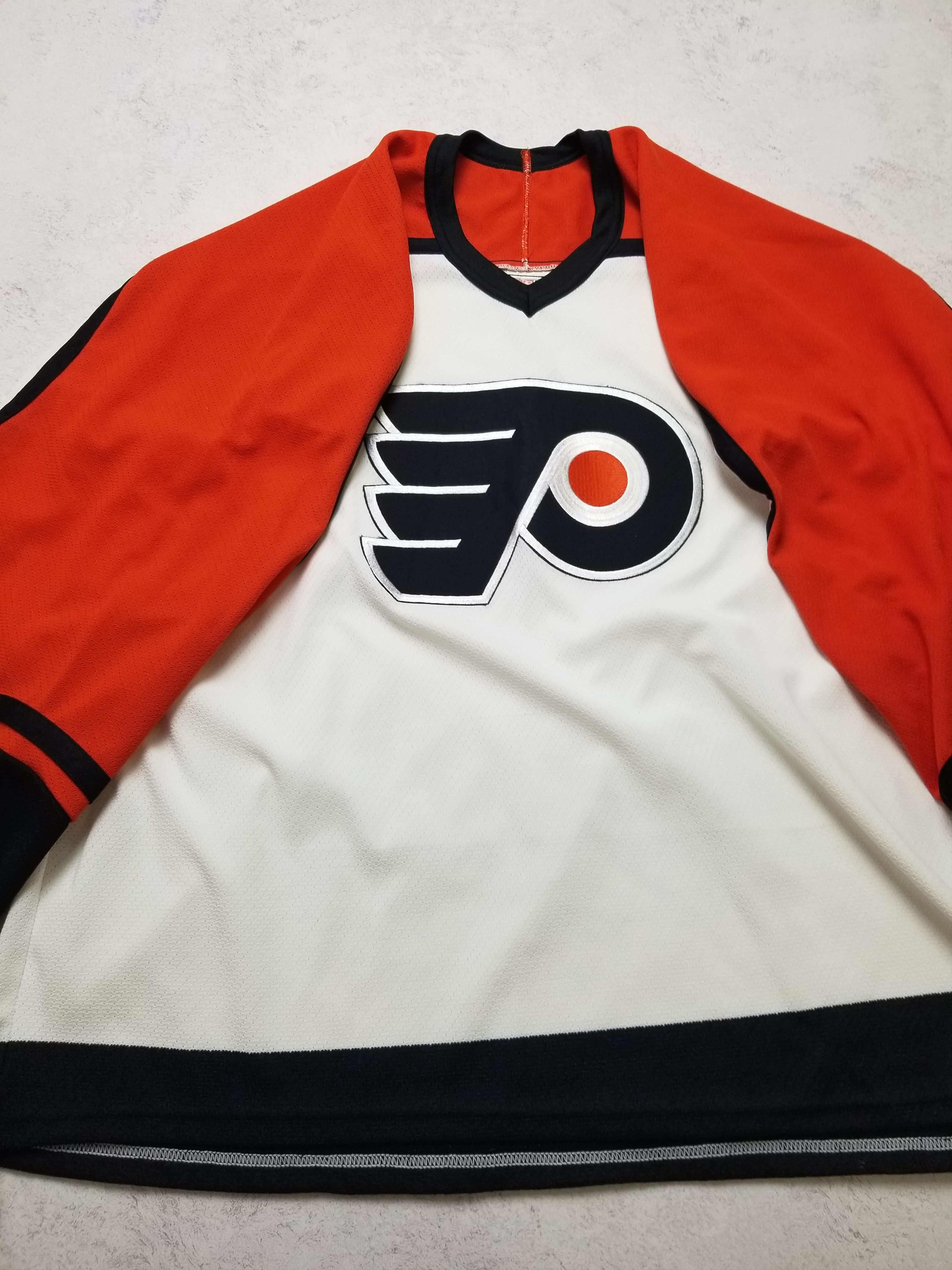 Ccm Vintage Philadelphia Flyers CCM Maska NHL Hockey Jersey Size US XL / EU 56 / 4 - 5 Thumbnail