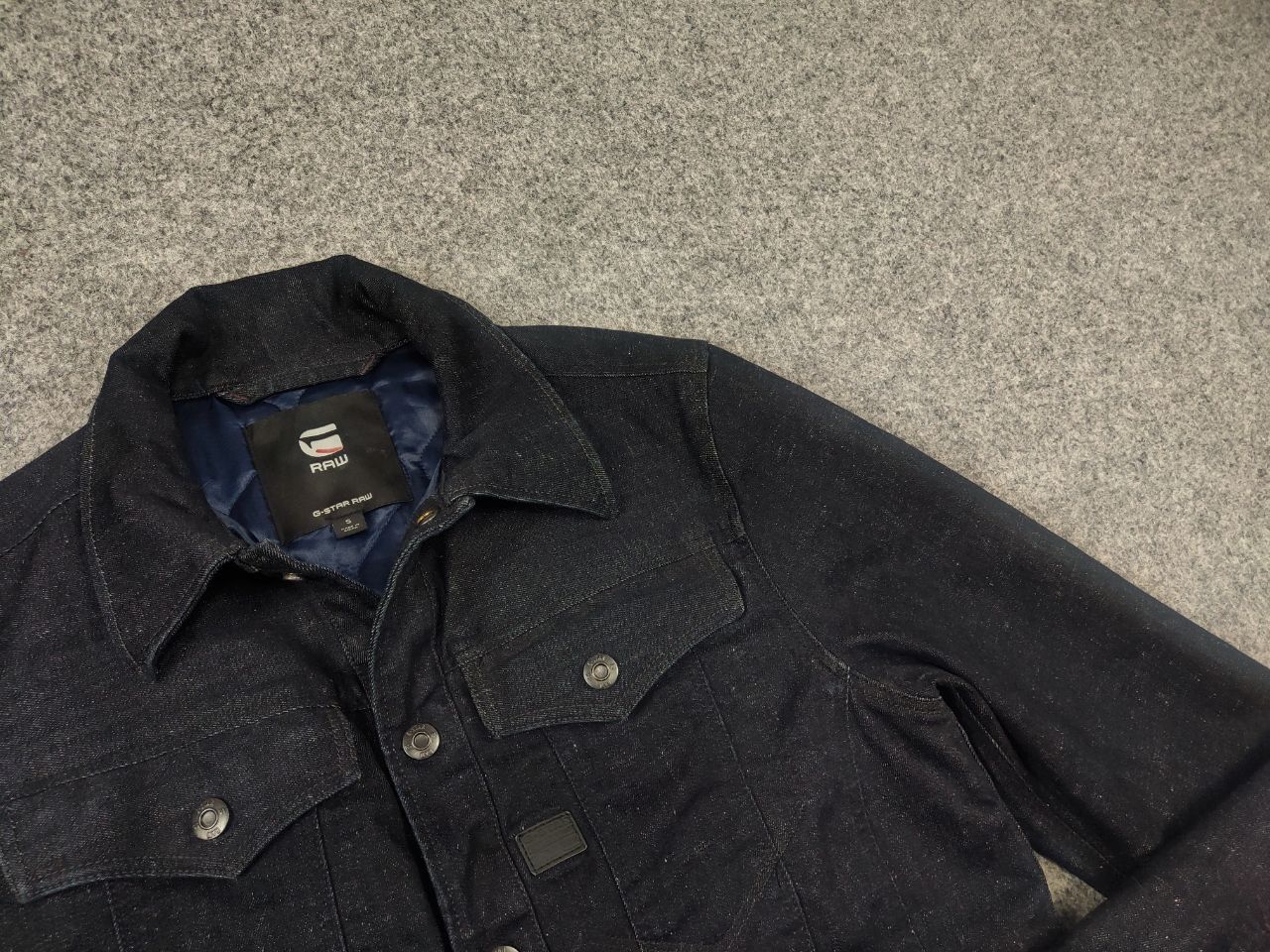 G-Star G Star Raw 3301 Lining Overshirt Blue Denim Vintage Jacket Size US S / EU 44-46 / 1 - 5 Thumbnail
