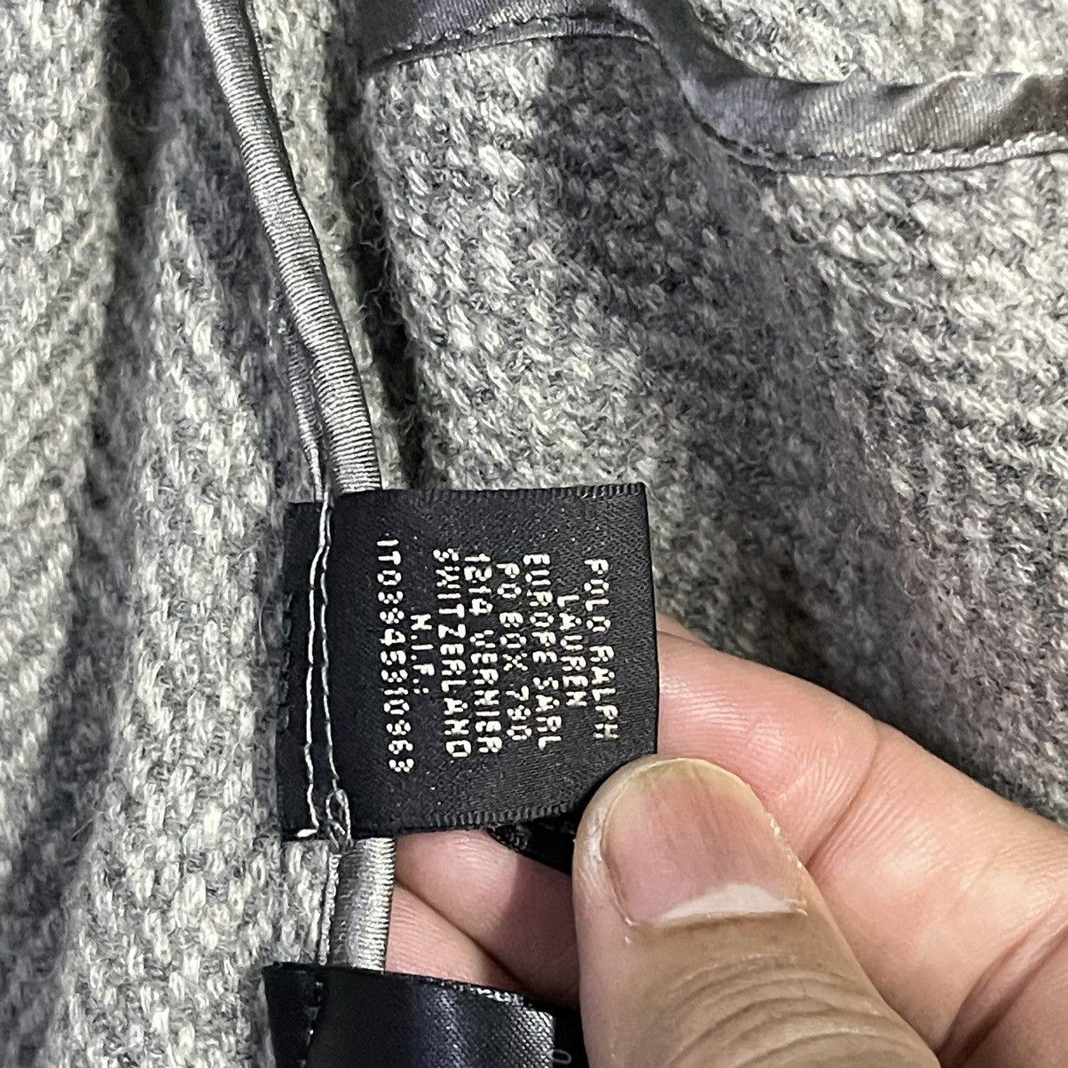 Polo Ralph Lauren Vintage Ralph Lauren Black Label Buttonless Coat Wool Size US M / EU 48-50 / 2 - 12 Thumbnail
