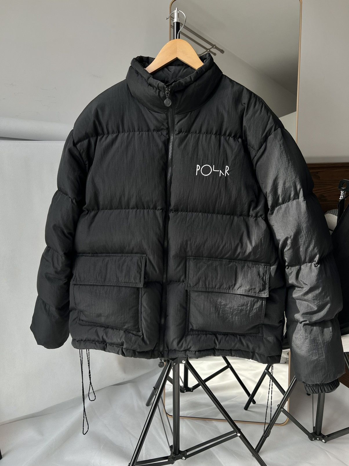 Polar Skate Co. Polar Skate Co. Basic Puffer BLACK Size US XL / EU 56 / 4 - 11 Thumbnail