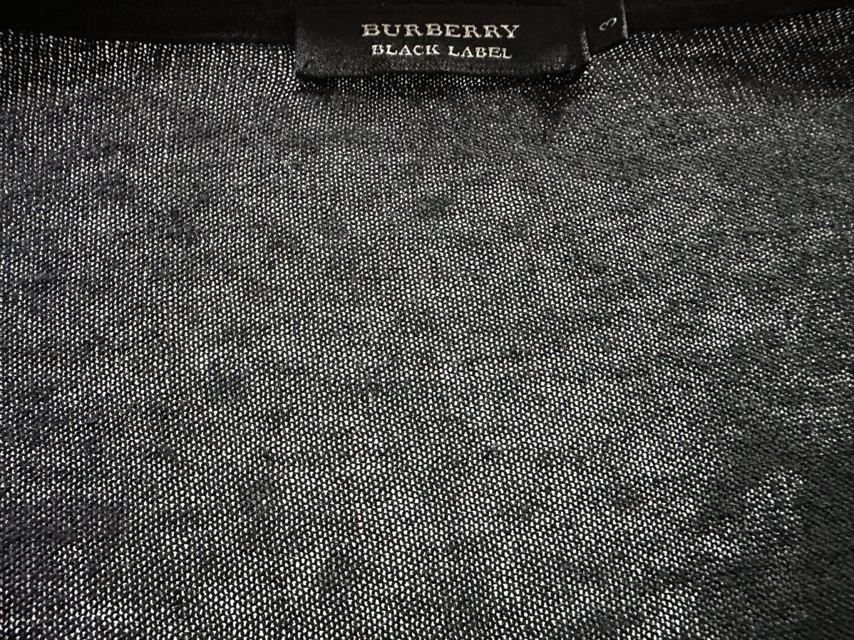 Burberry 🔥Y2K Vintage Burberry Black Label Hemp Ls Shirt See-thru Size US XL / EU 56 / 4 - 7 Thumbnail