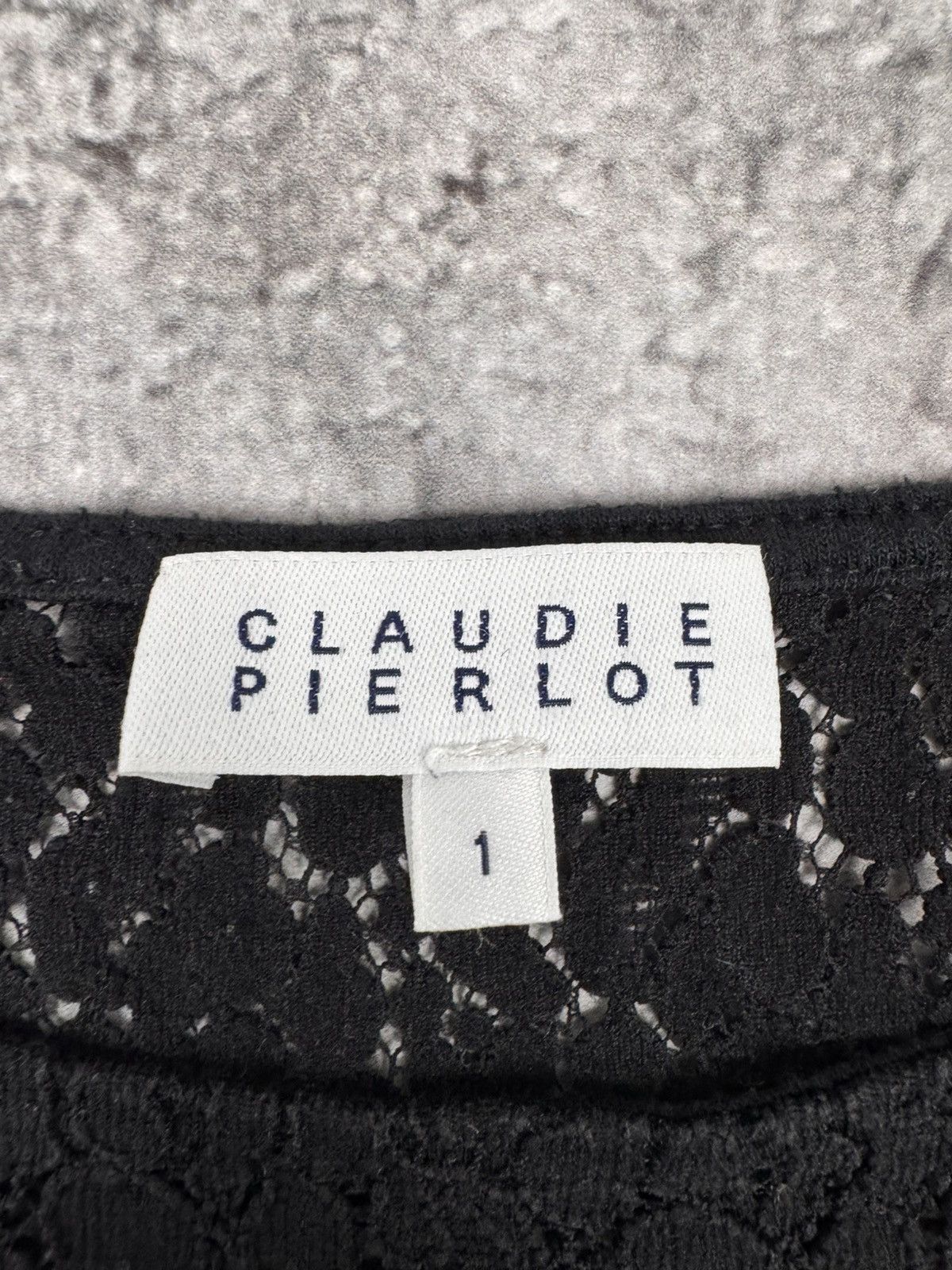 Other Claudie Pierlot Women Viscose Blend Blouse Black Size S Size S / US 4 / IT 40 - 4 Thumbnail