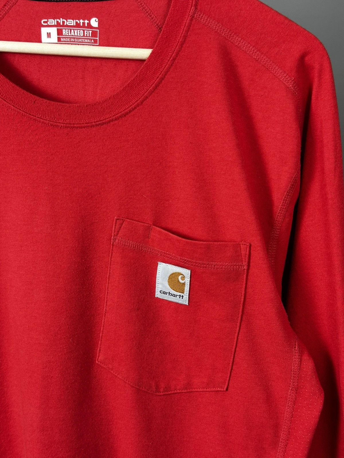 Carhartt Vintage Carhartt Force Red Tee Skater Size US M / EU 48-50 / 2 - 5 Thumbnail