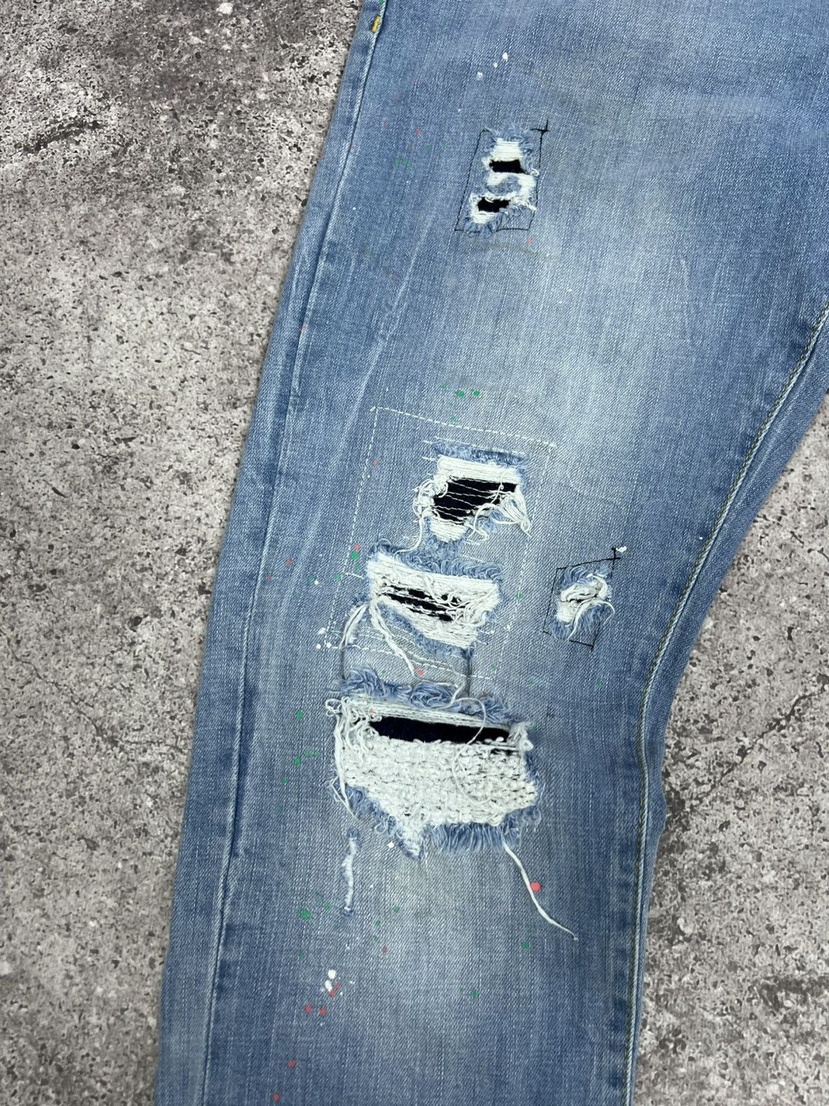 Dsquared2 Dsquared2 Slim Jeans Denim Blue Men's Size US 32 / EU 48 - 7 Thumbnail