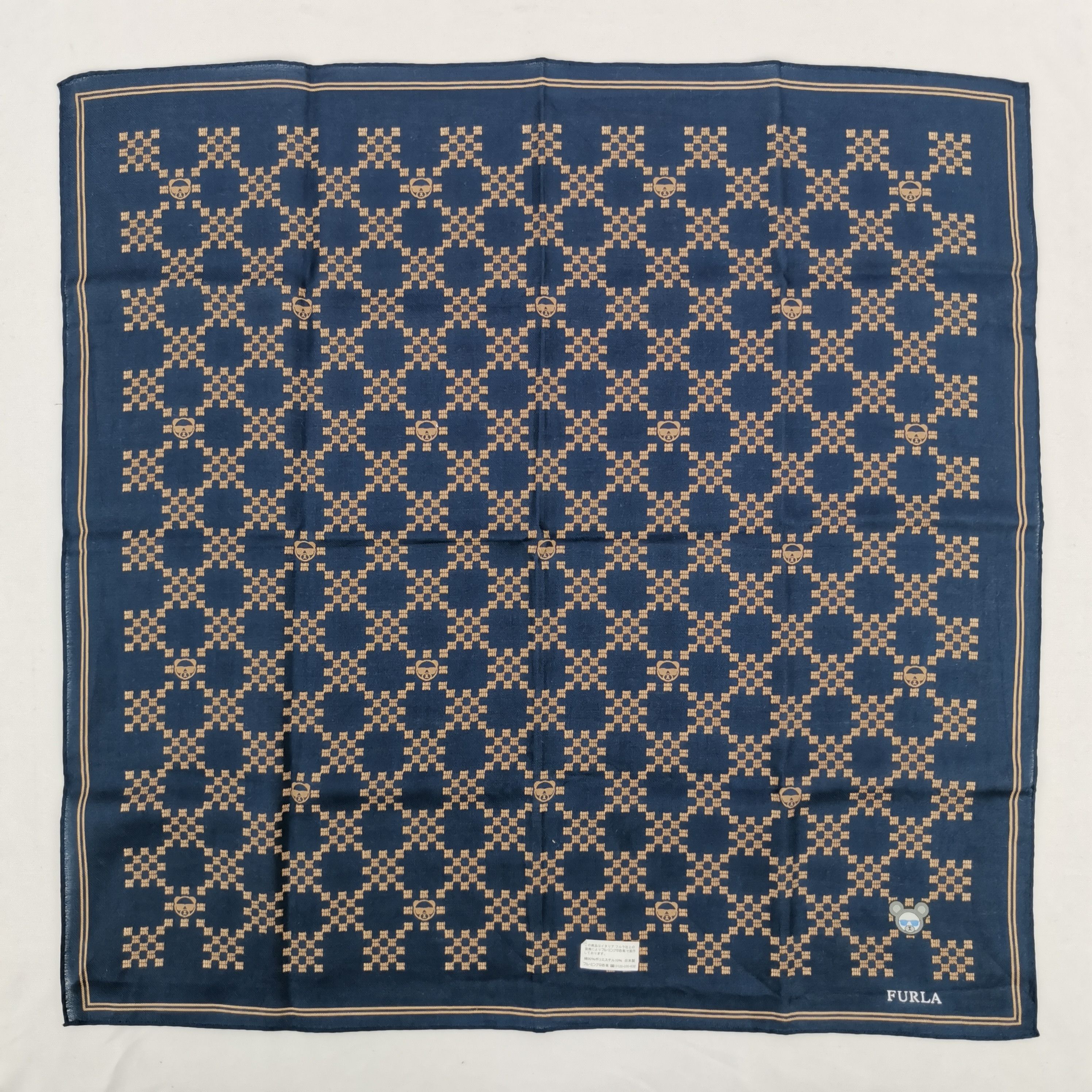Furla Vintage FURLA Handkerchief Neckerchief Bandana Size ONE SIZE - 2 Thumbnail