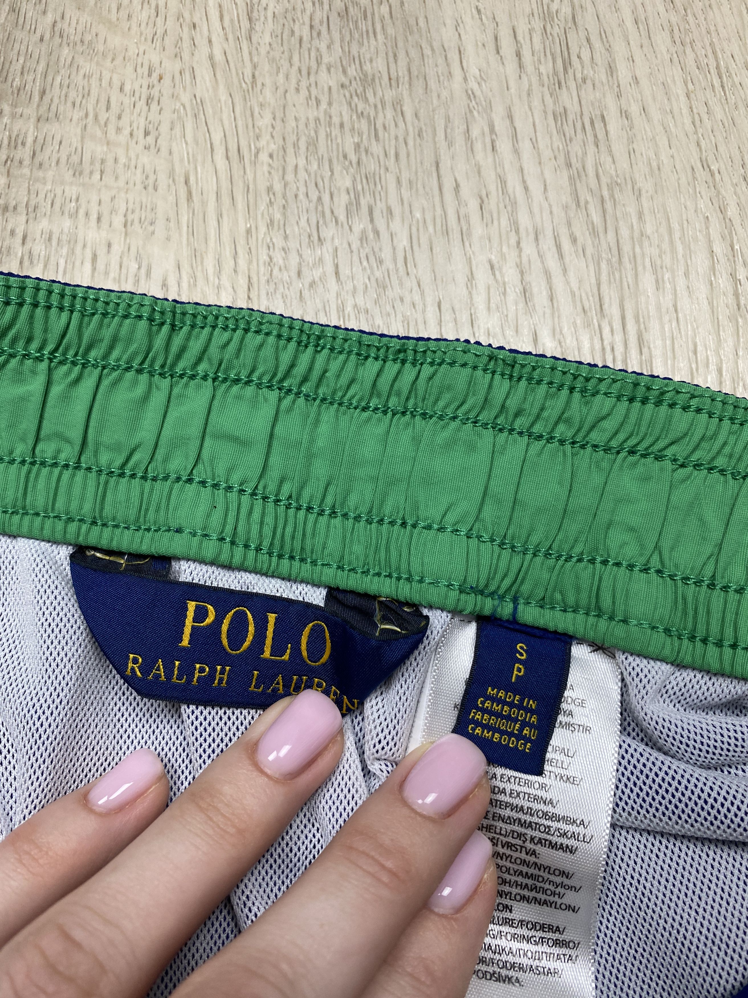 Polo Ralph Lauren × Ralph Lauren × Vintage Polo Ralph Lauren Vintage Mens Nylon Swimming Shorts Size US 30 / EU 46 - 5 Thumbnail
