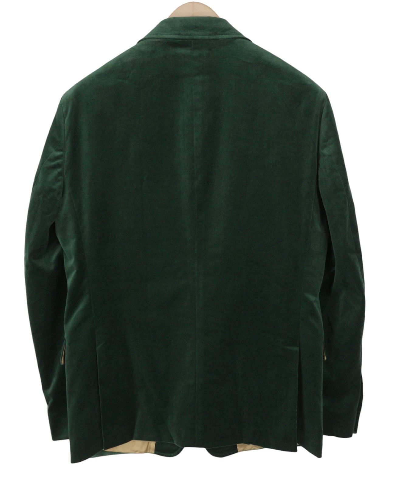 Gant VELVET CLUB EU54 Tartan Green Notch Blazer 87327 Size 44R - 4 Thumbnail