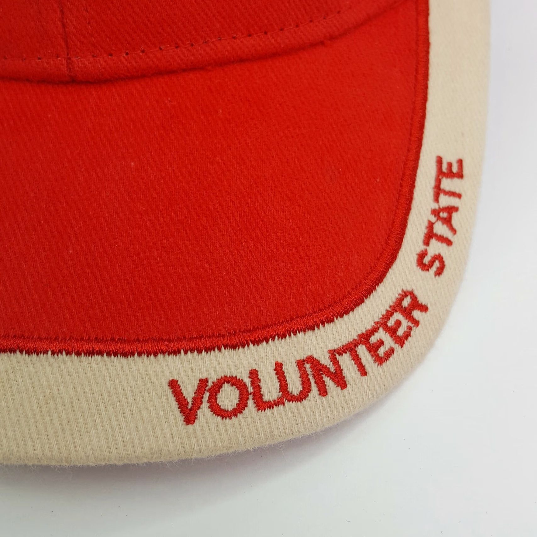 Vintage VTG Tennessee Volunteer Hat Adjustable Red Baseball Cap TN Retro USA Cotton Twill Men Baseball Cap Embroidered Adjustable Vintage Hat Mens TN Red** Size ONE SIZE - 5 Thumbnail