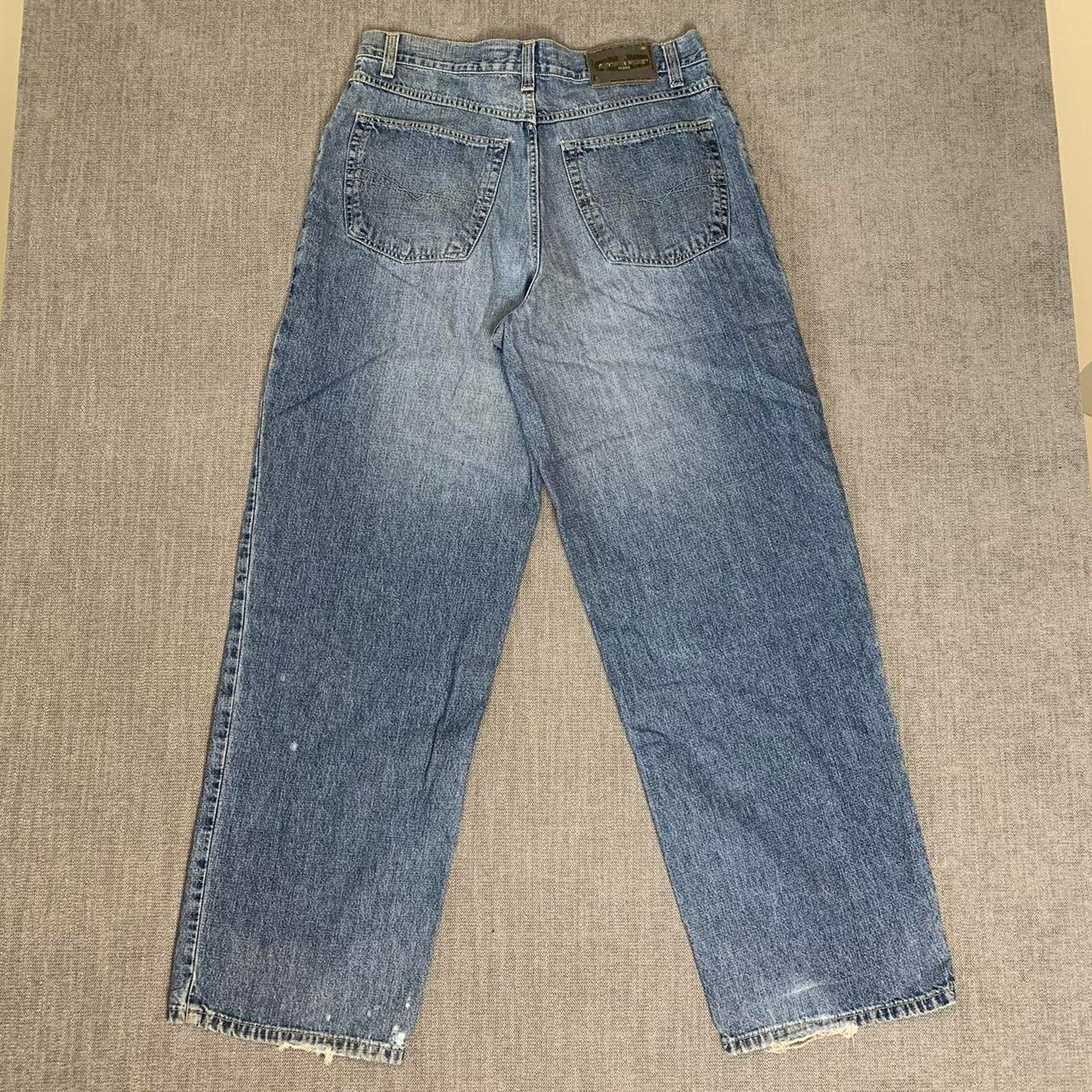 Anchor Blue Y2K Anchor blue Beyond Baggy Denim Jeans Size US 34 / EU 50 - 4 Thumbnail