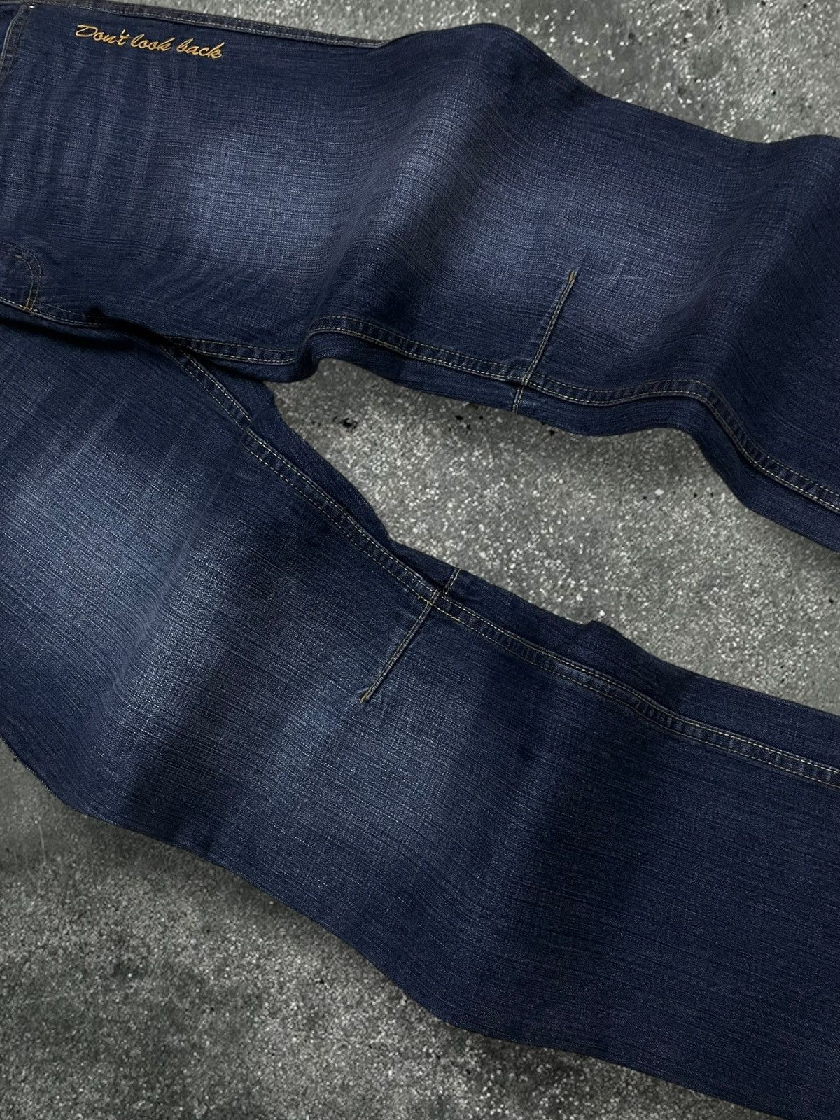 Japanese Brand Vintage Japan Rare IllGarment Just Go Forward Daicock Denim Size US 31 - 12 Thumbnail