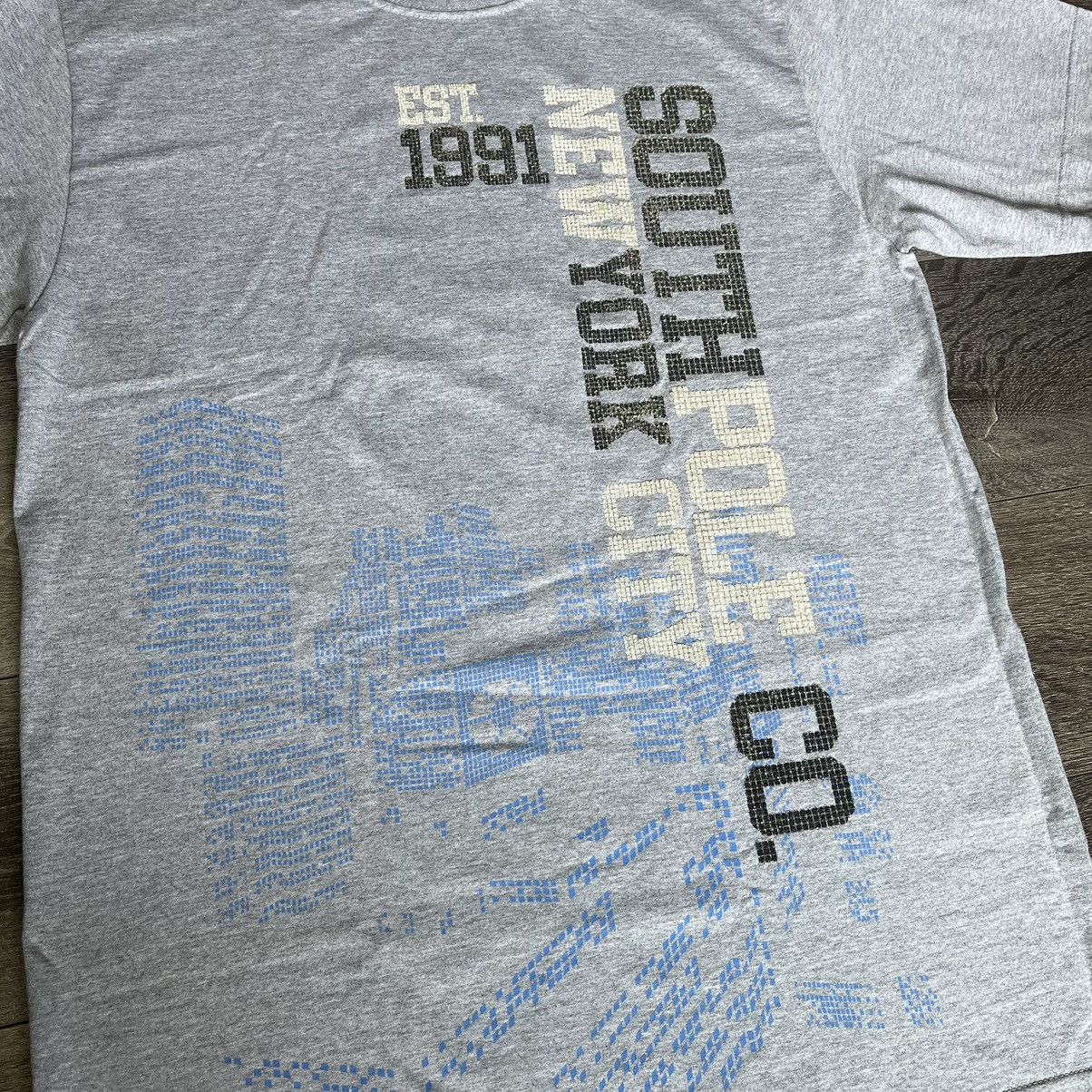 Southpole × Vintage Vintage 2000s South Pole New York Studded Graphic Logo Tee Size US M / EU 48-50 / 2 - 2 Thumbnail