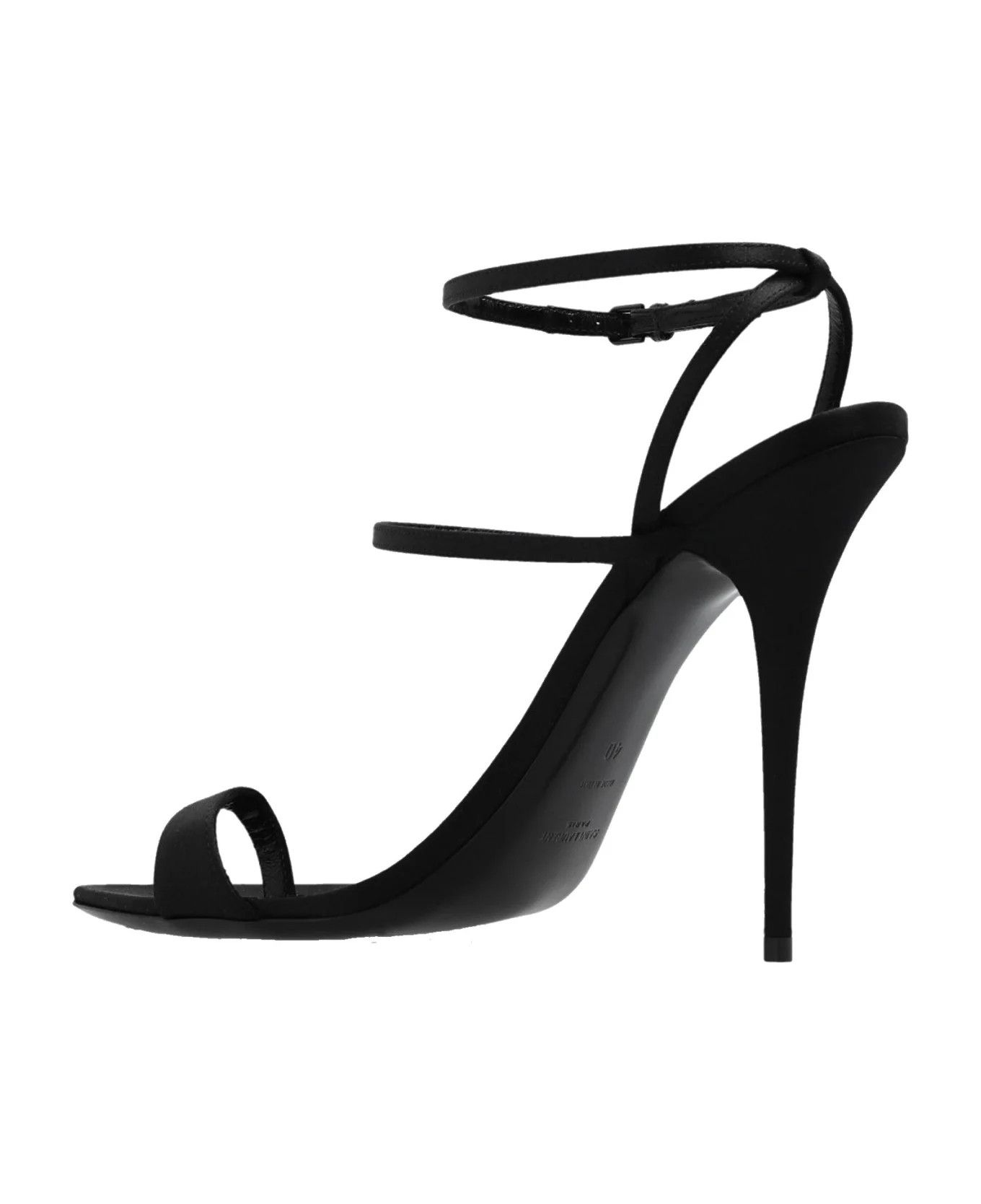Saint Laurent Paris o1bcso1str1124 Dive Sandals in Black Size US 7 / IT 37 - 3 Thumbnail