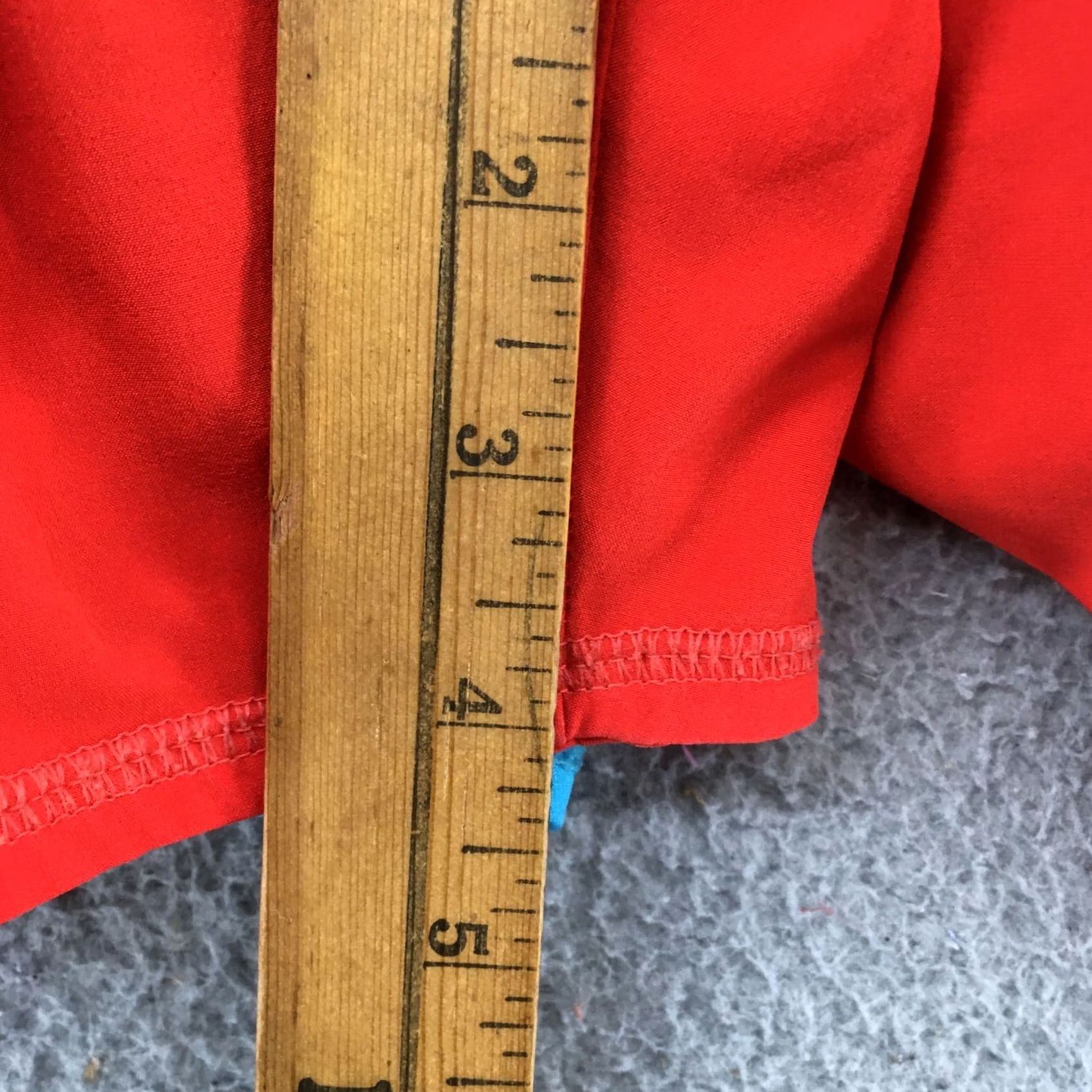 Nike Nike Dri-Fit Athletic Shorts Womens S Orange Red Mid Rise Elastic Waist Size 28" / US 6 / IT 42 - 5 Thumbnail