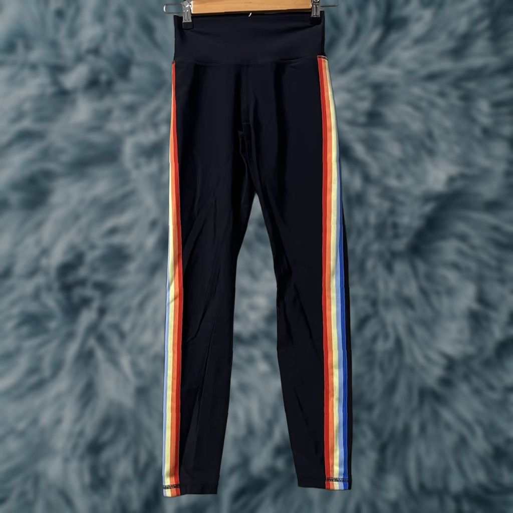 Spiritual Gangster Spiritual Gangster Leggings Side Striped Black Size S Women Size 28" / US 6 / IT 42 - 1 Thumbnail