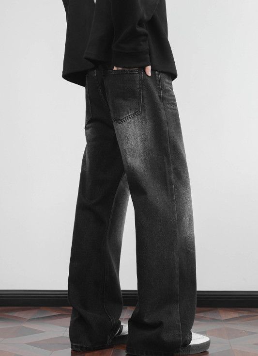 Japanese Brand Men's Cleanfit Distressed Retro Versatile Jeans Size US 32 / EU 48 - 4 Thumbnail