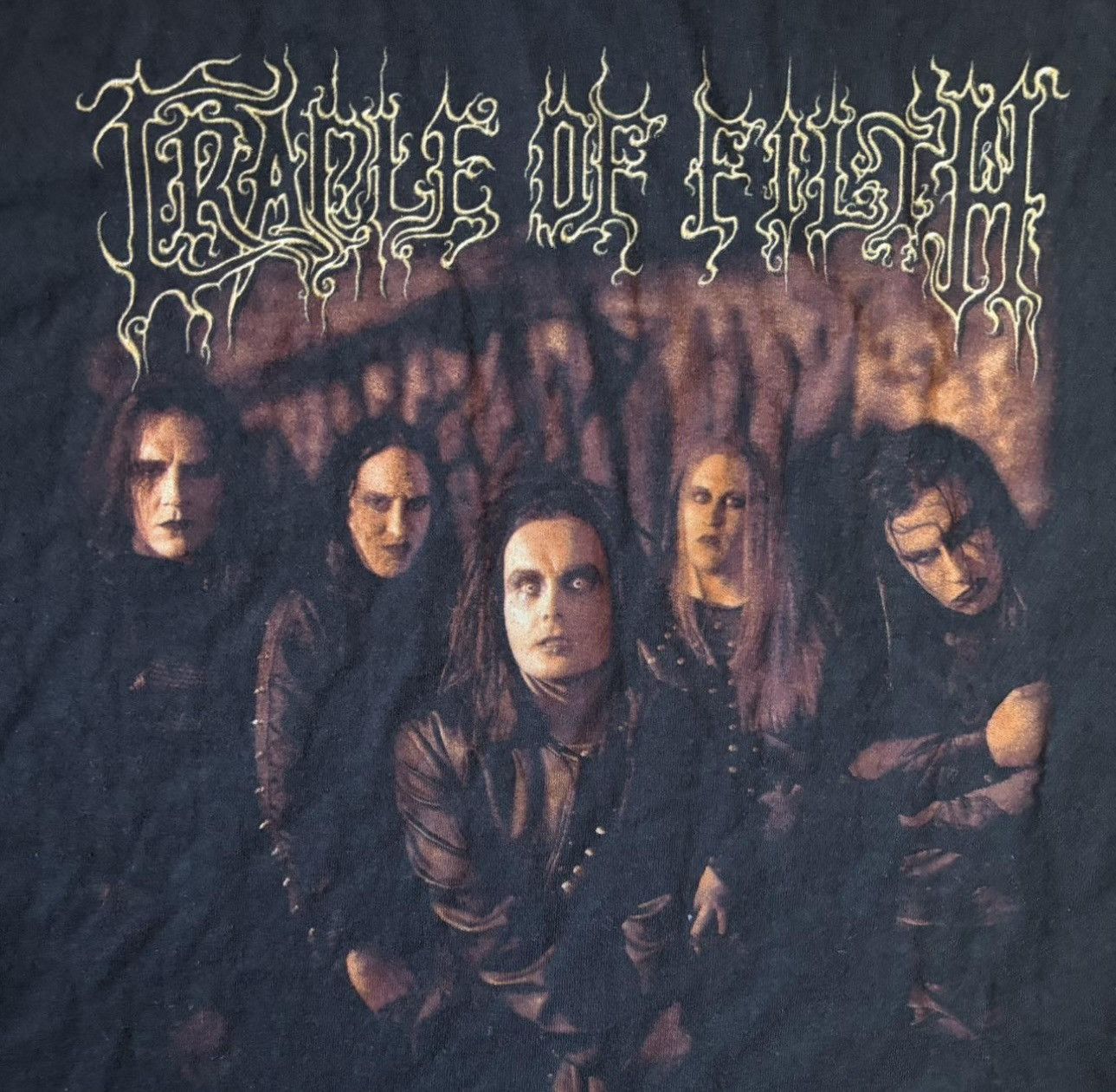 Band Tees 2006 Cradle of Filth black band tee Size US XXL / EU 58 / 5 - 2 Thumbnail