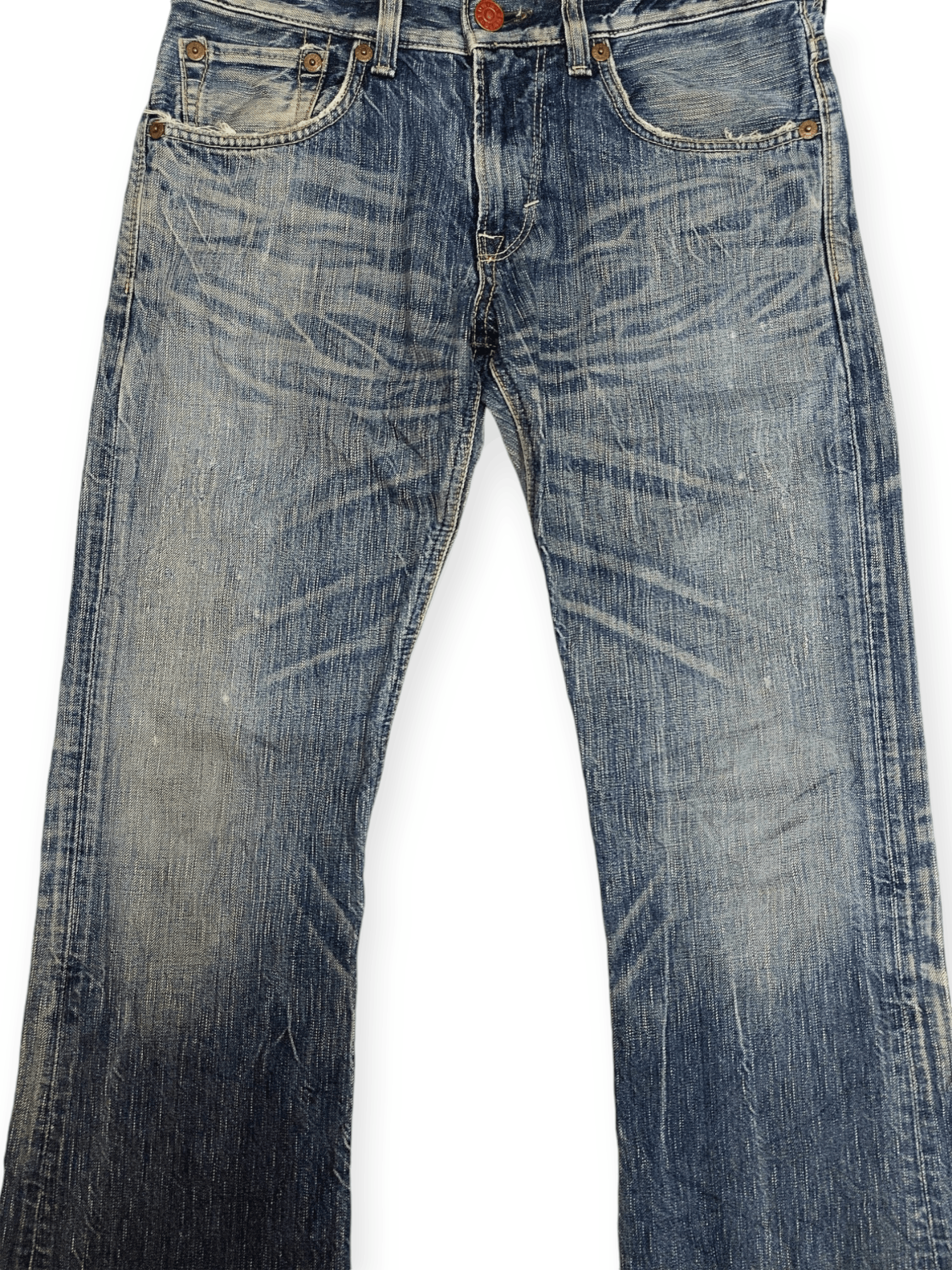 Edwin Flare Edwin 503 Blue Trip Denim Size US 32 / EU 48 - 5 Thumbnail