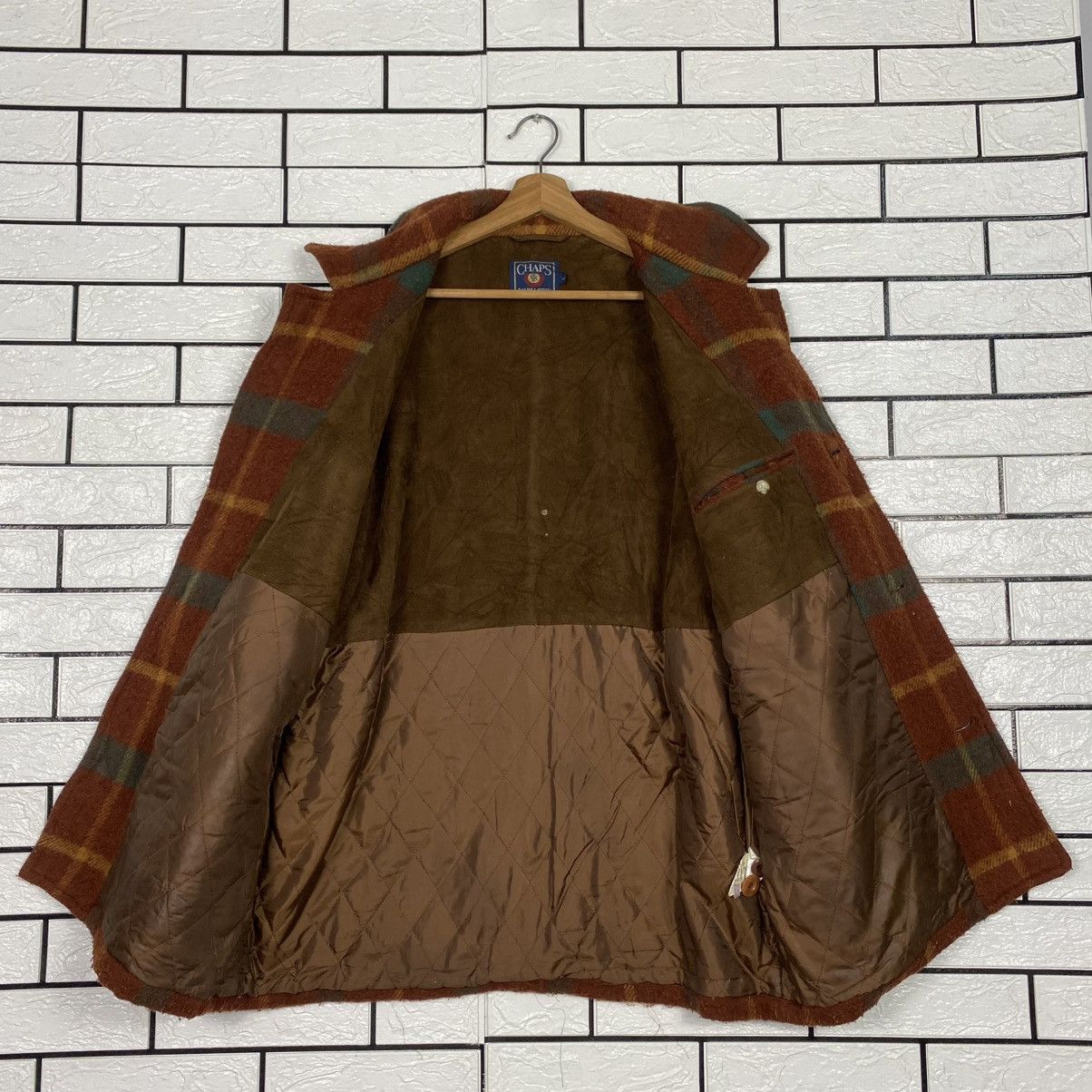 Chaps Ralph Lauren 🔥VINTAGE WOOL BUTTON JACKET CHAPS RALPH LAUREN BLANKET Size US L / EU 52-54 / 3 - 13 Thumbnail
