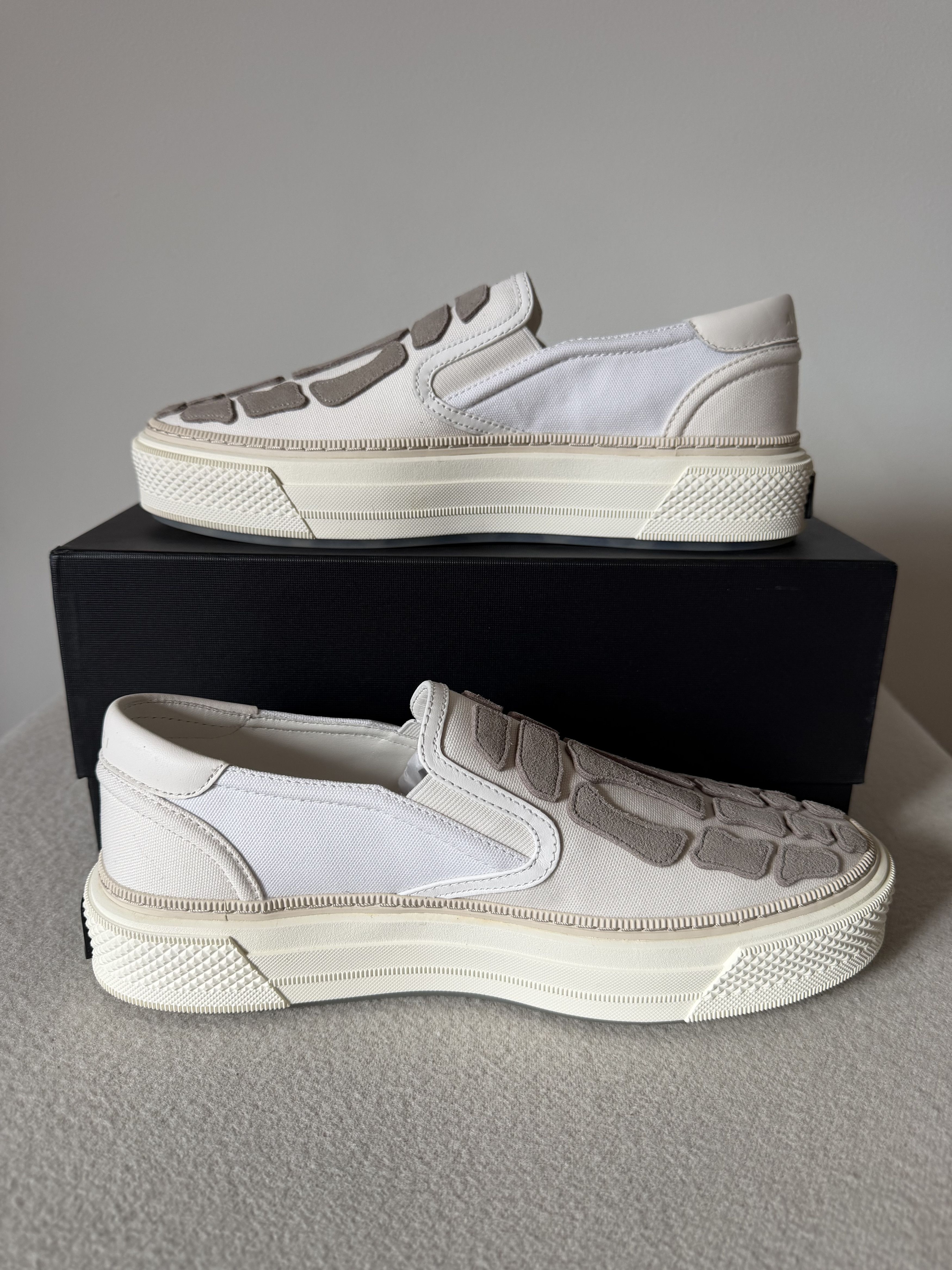 Amiri Amiri Skel Top Slip On in White Size US 9 / EU 42 - 3 Thumbnail
