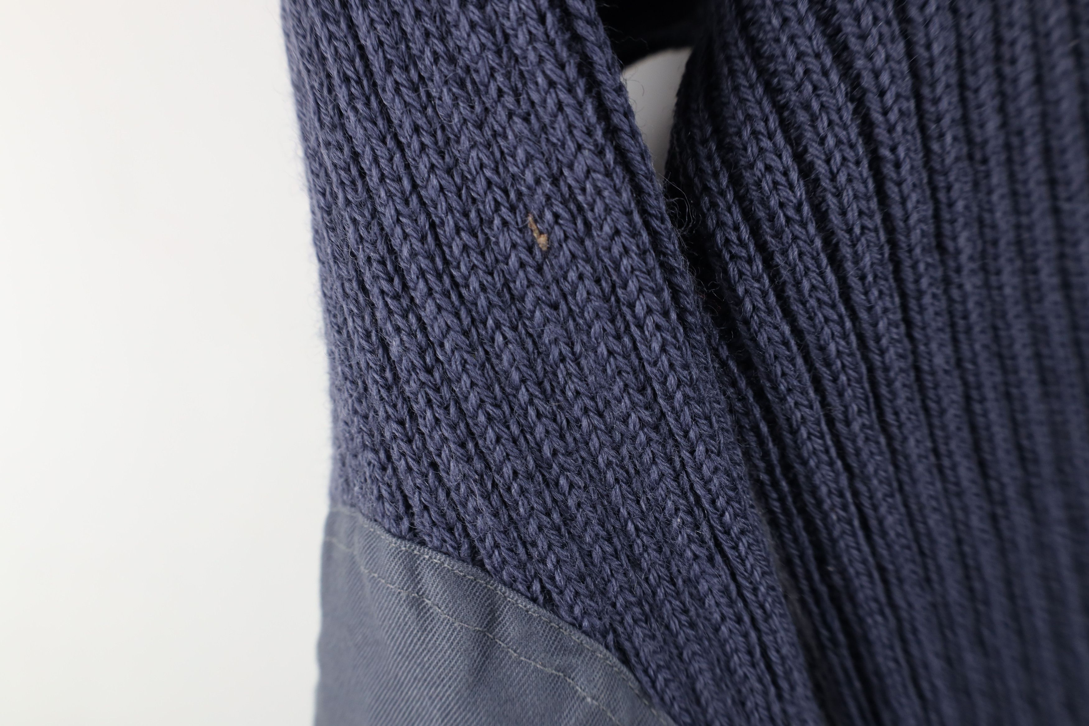 L.L. Bean Vintage 70s LL Bean Wool Ribbed Knit Commando Sweater USA Size US XXL / EU 58 / 5 - 6 Thumbnail