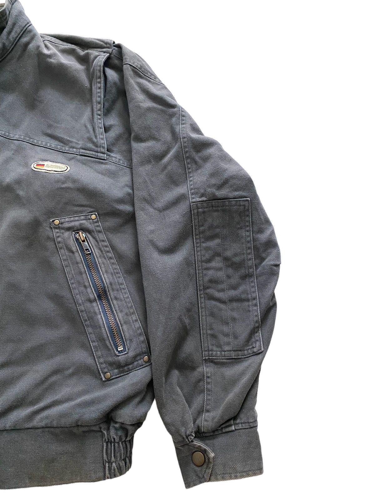 Vintage Vintage BULTEL DEUTSCHLAND BOMBER jacket design Rare Size US L / EU 52-54 / 3 - 4 Thumbnail
