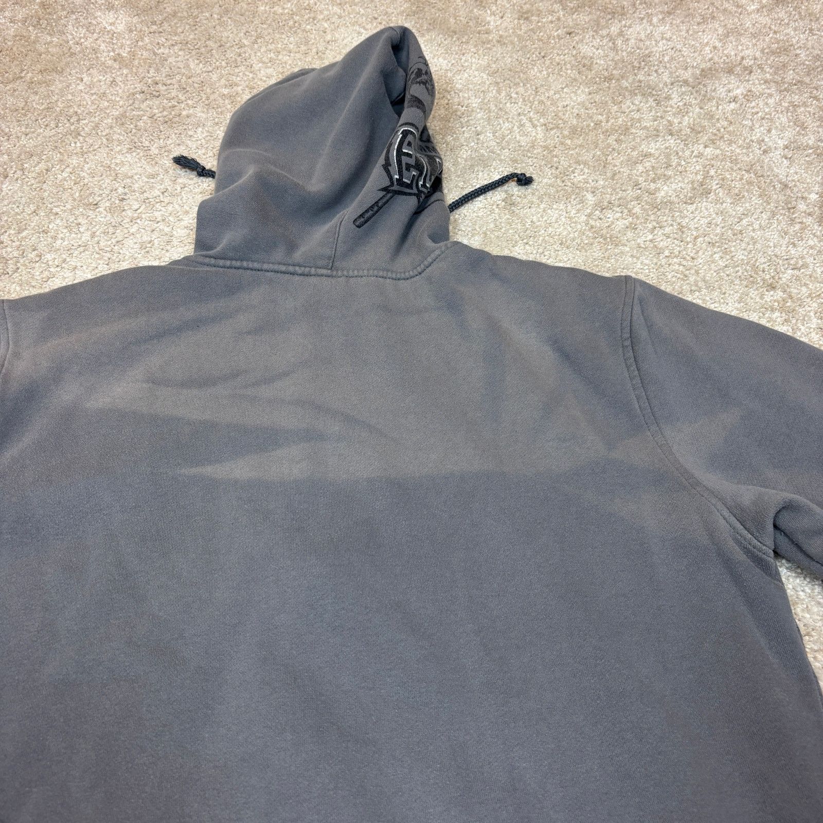 Vintage MMA Elite Snake Thermal Lined Full Zip Faded Hoodie Men's L Size US L / EU 52-54 / 3 - 10 Thumbnail