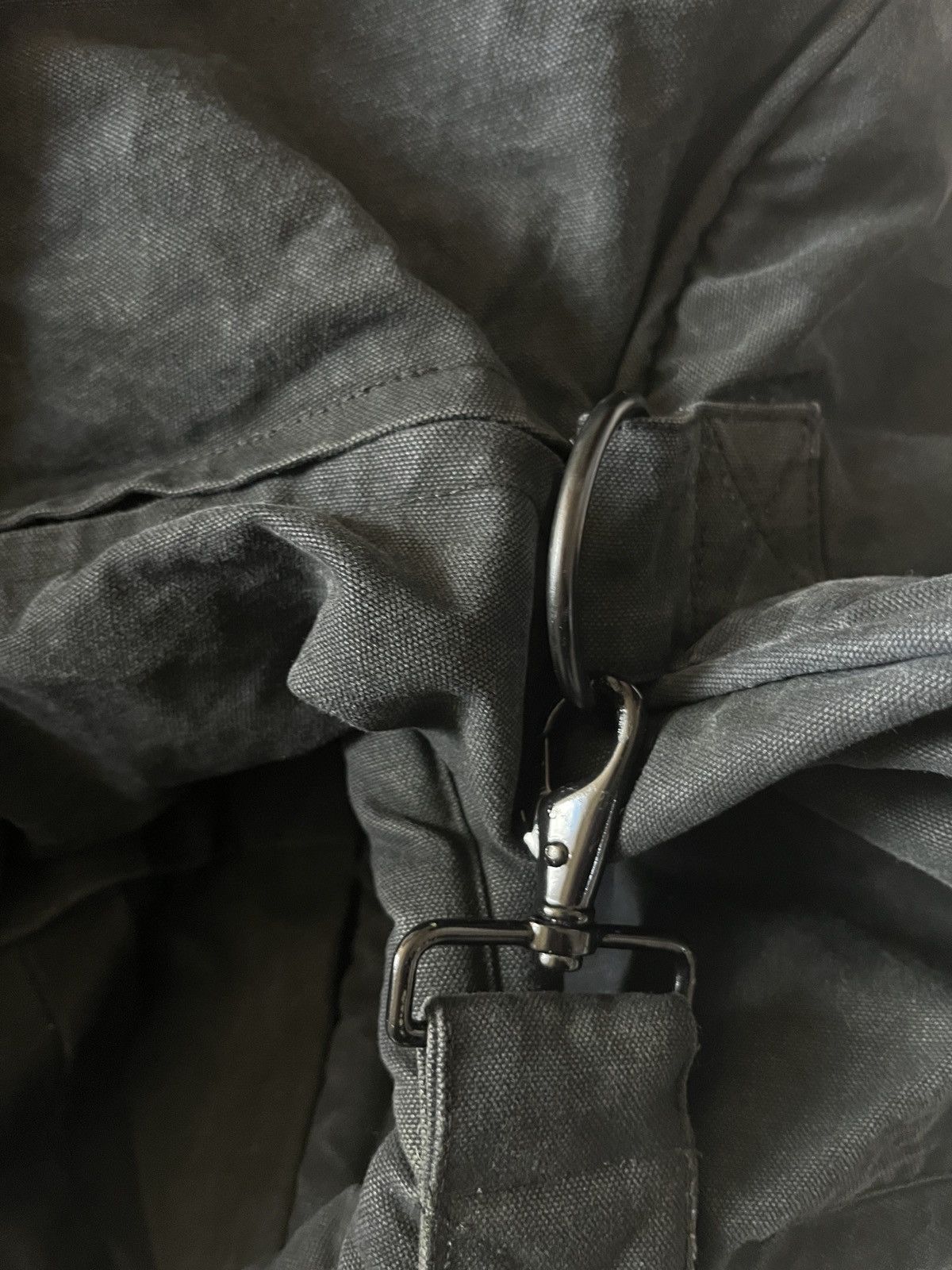 Entire Studios STANDARD DUFFLE WASHED BLACK Size ONE SIZE - 7 Thumbnail