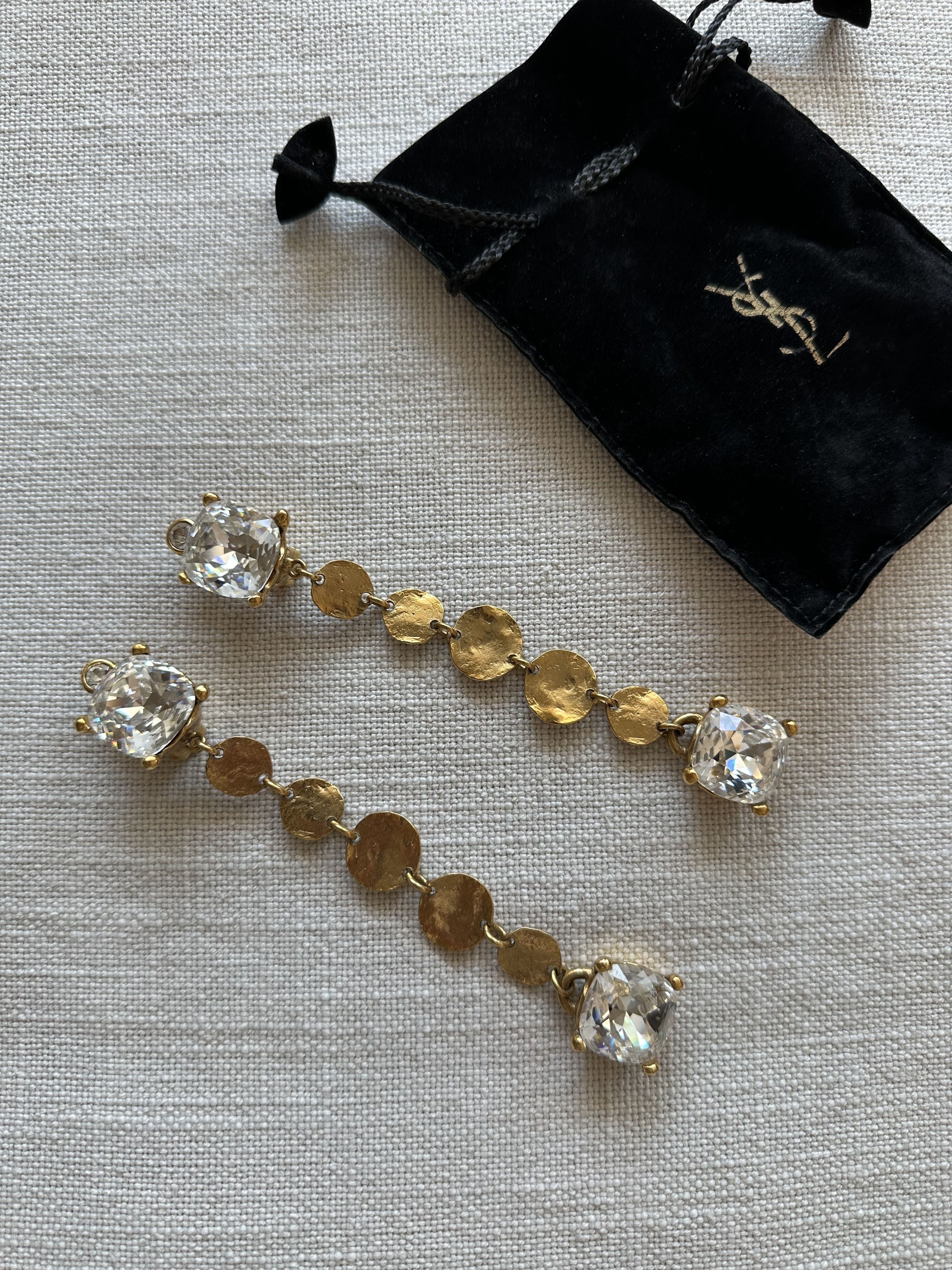 Yves Saint Laurent Yves Saint Laurent Luxurious Vintage Golden Size ONE SIZE - 3 Thumbnail