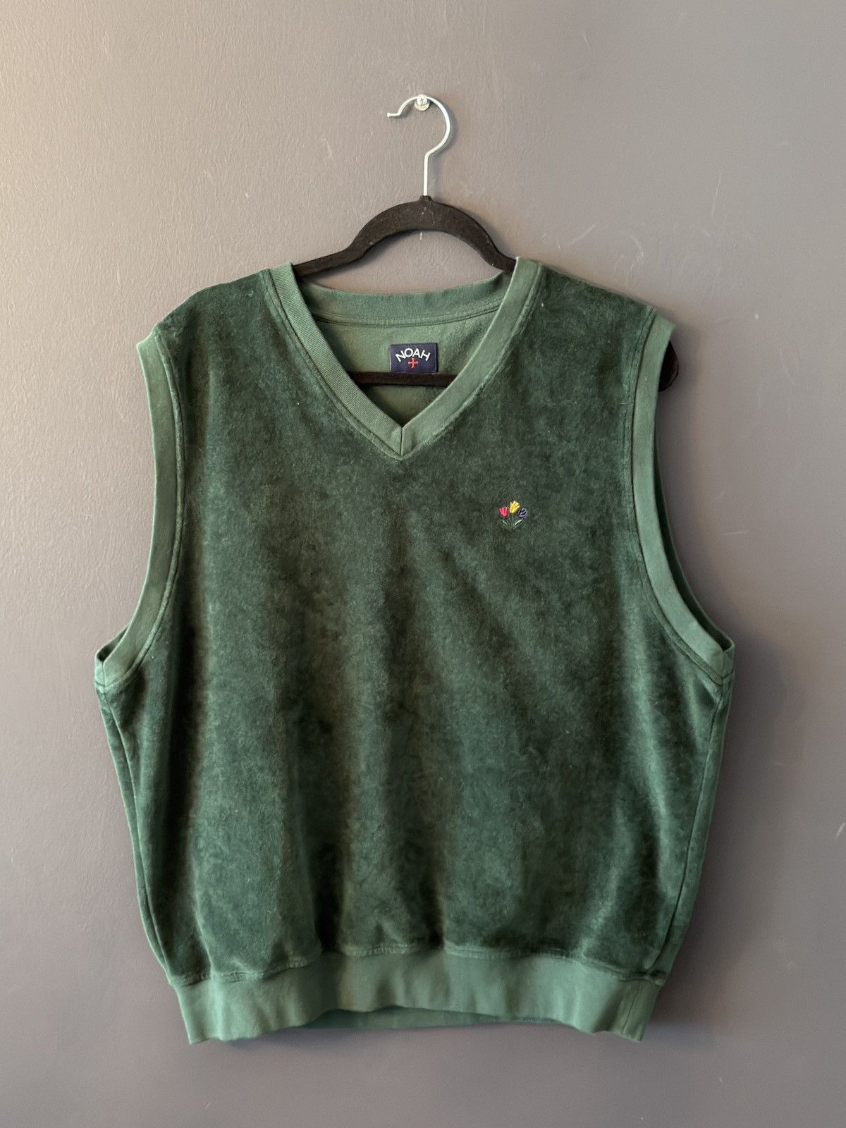 Noah NYC Velour Vest