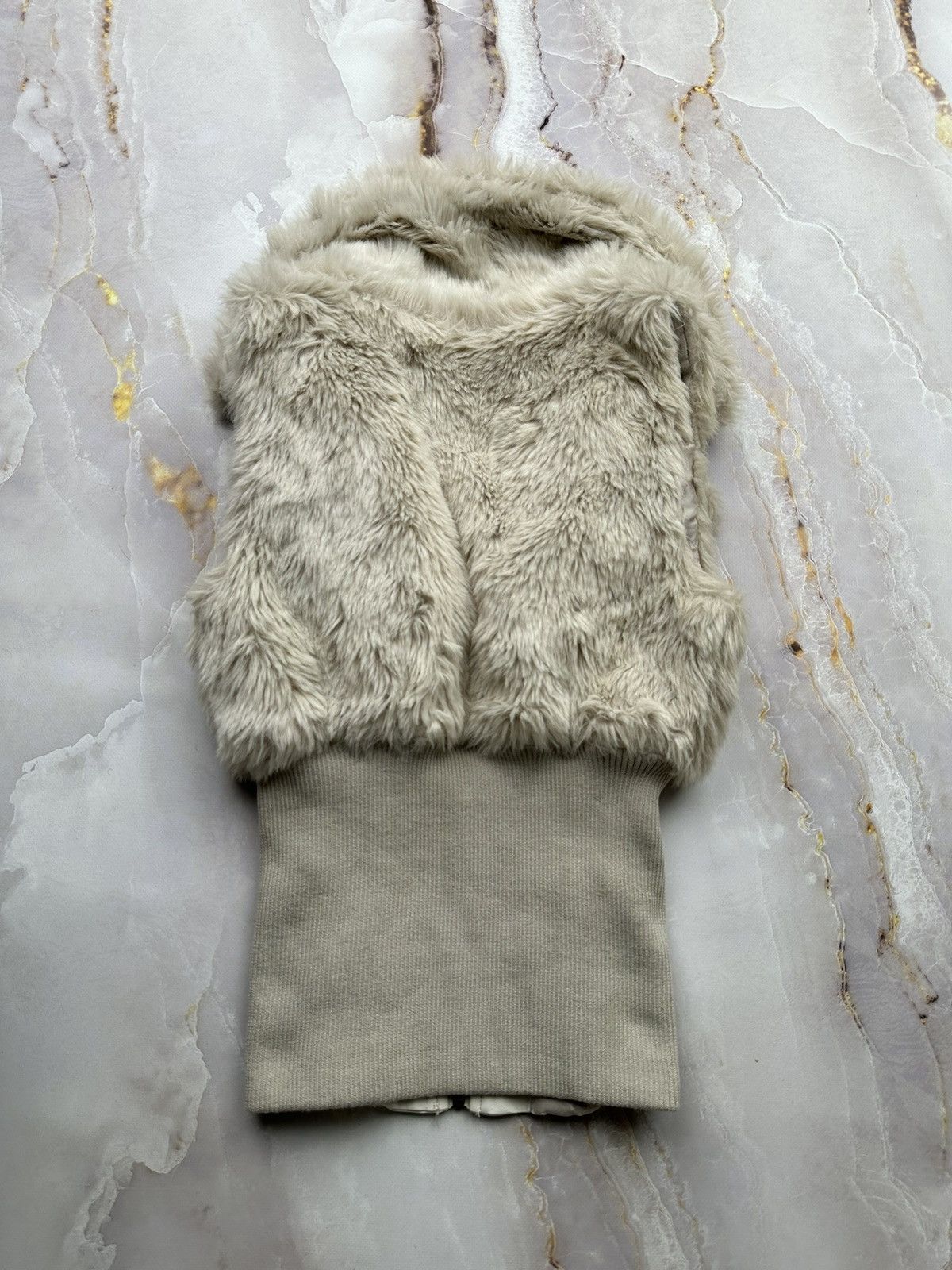 Japanese Brand Vintage Vest With Faux Fur Size XS / US 0-2 / IT 36-38 - 7 Thumbnail