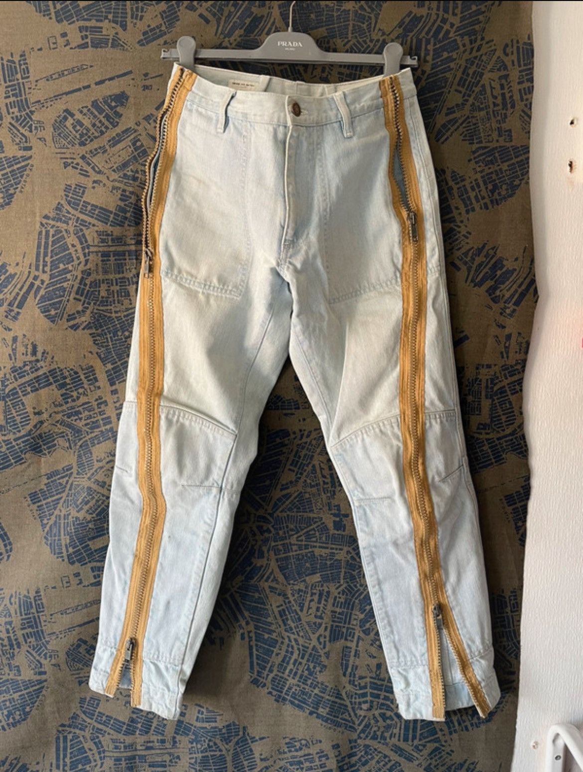 Dries Van Noten Zipper Denim Size US 30 / EU 46 - 1 Thumbnail