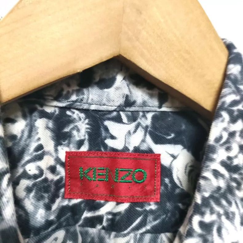Kenzo KENZO 1980s used ink wash fairy petal collar Size M / US 6-8 / IT 42-44 - 6 Thumbnail