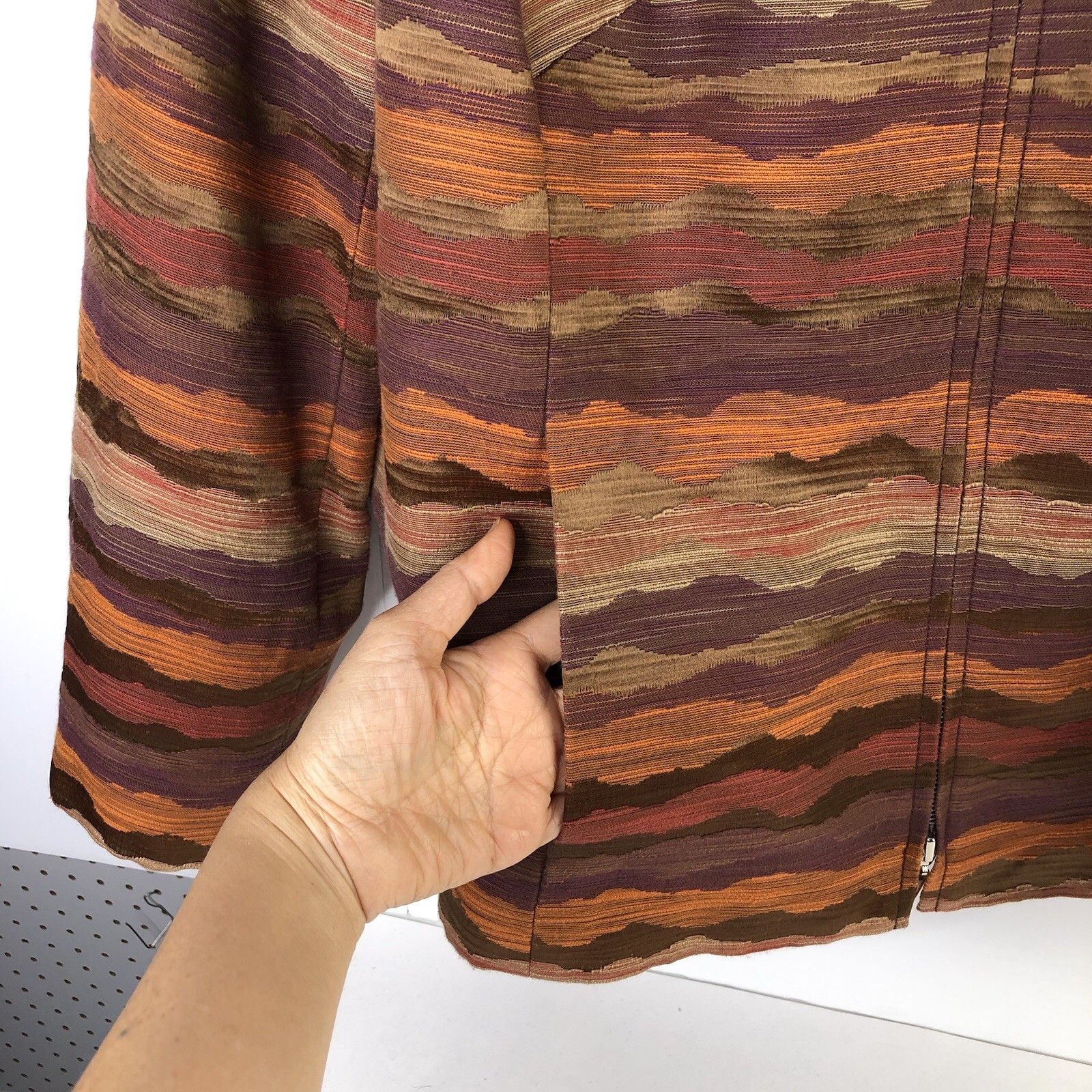 Other Vtg Elana By Tanner Women Full Zip Jacket Size 16 Fall Autum Size XXL / US 16-18 / IT 52-54 - 4 Thumbnail