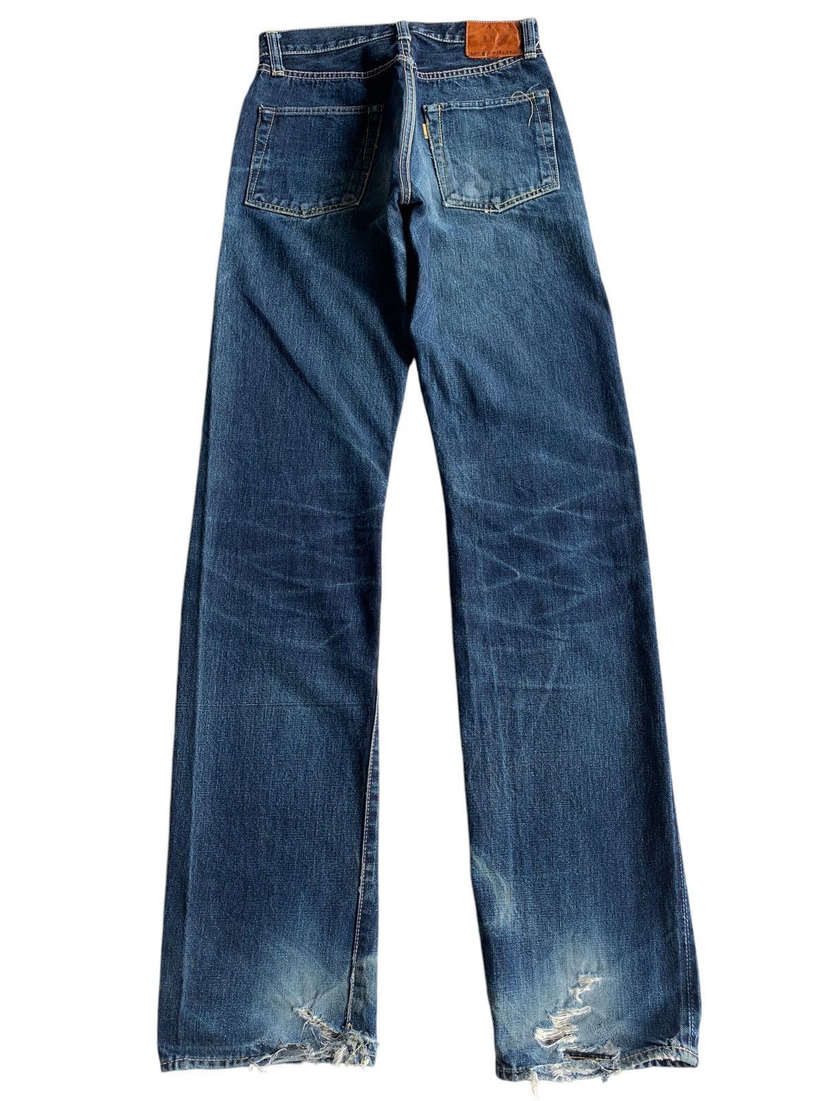 If Six Was Nine × Japanese Brand Unknown Japanese Brand Button fly Mudwash Selvedge Denim Size US 28 / EU 44 - 3 Thumbnail
